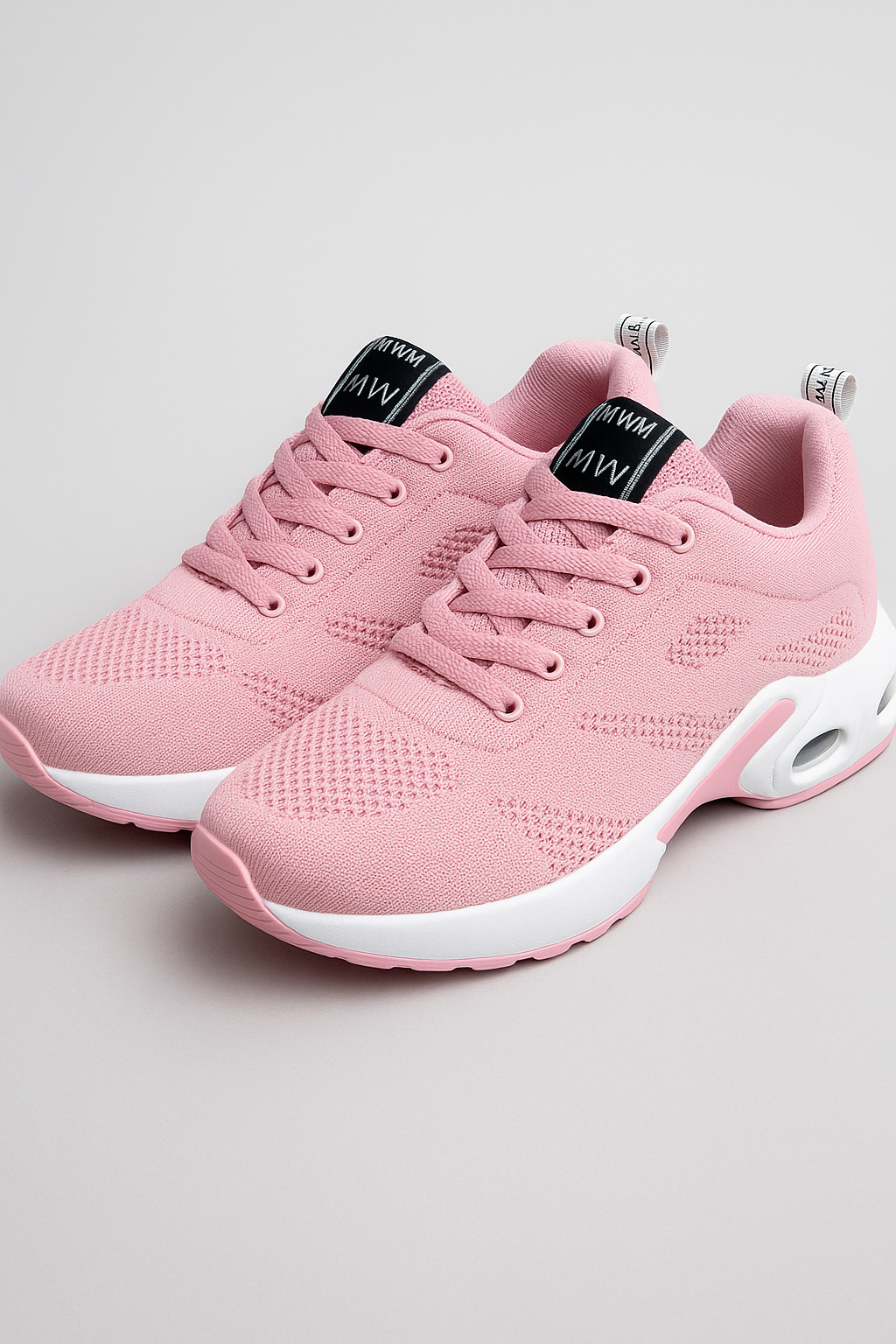 Irlandese | Sneakers da donna con suola con cuscinetto d'aria e rete traspirante - Rosa - shoes shoes woman WOMEN womens shoes - Concept Palermo