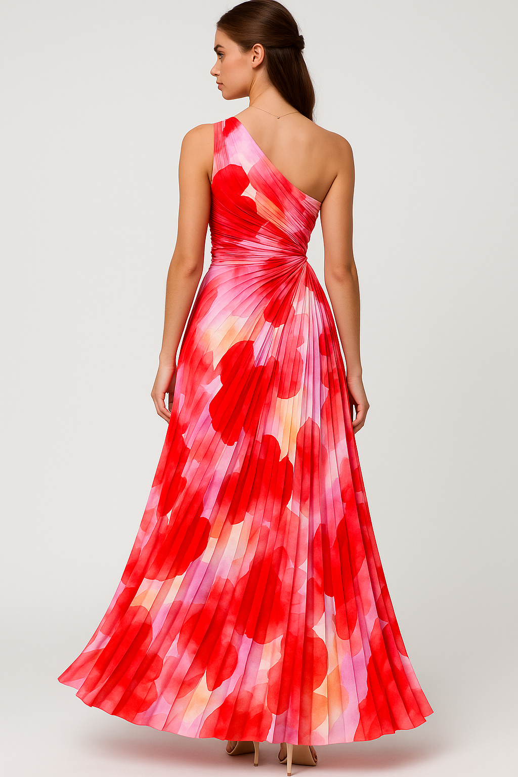 Vianna | Vestito Asimmetrico con Una Spalla - - casual dress DRESS Dresses female dress Maxi dress Maxi Dresses summer dress WOMEN - Concept Palermo