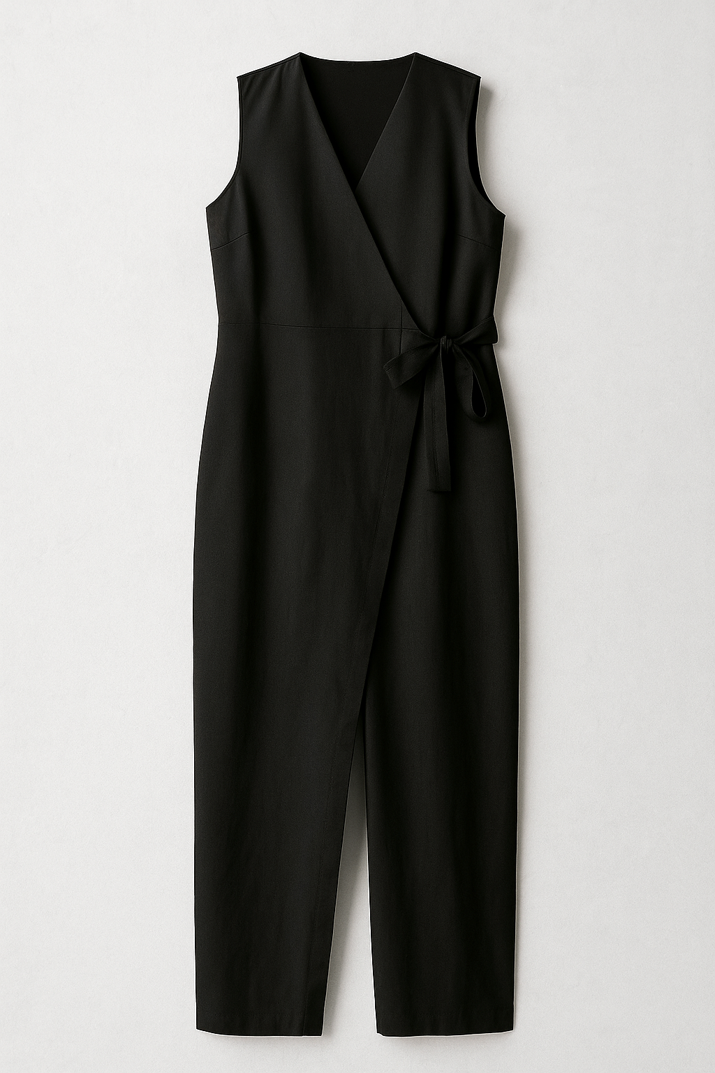 Leona | Jumpsuit Donna Elegante Senza Maniche - Nero - abbigliamento femminile combinazione di stile e comfort davvero facile da indossare jumpsuit elegante jumpsuit estiva jumpsuit in vari colori jumpsuit senza maniche jumpsuit versatile outfit per occasioni speciali taglie disponibili jumpsuit - Concept Palermo