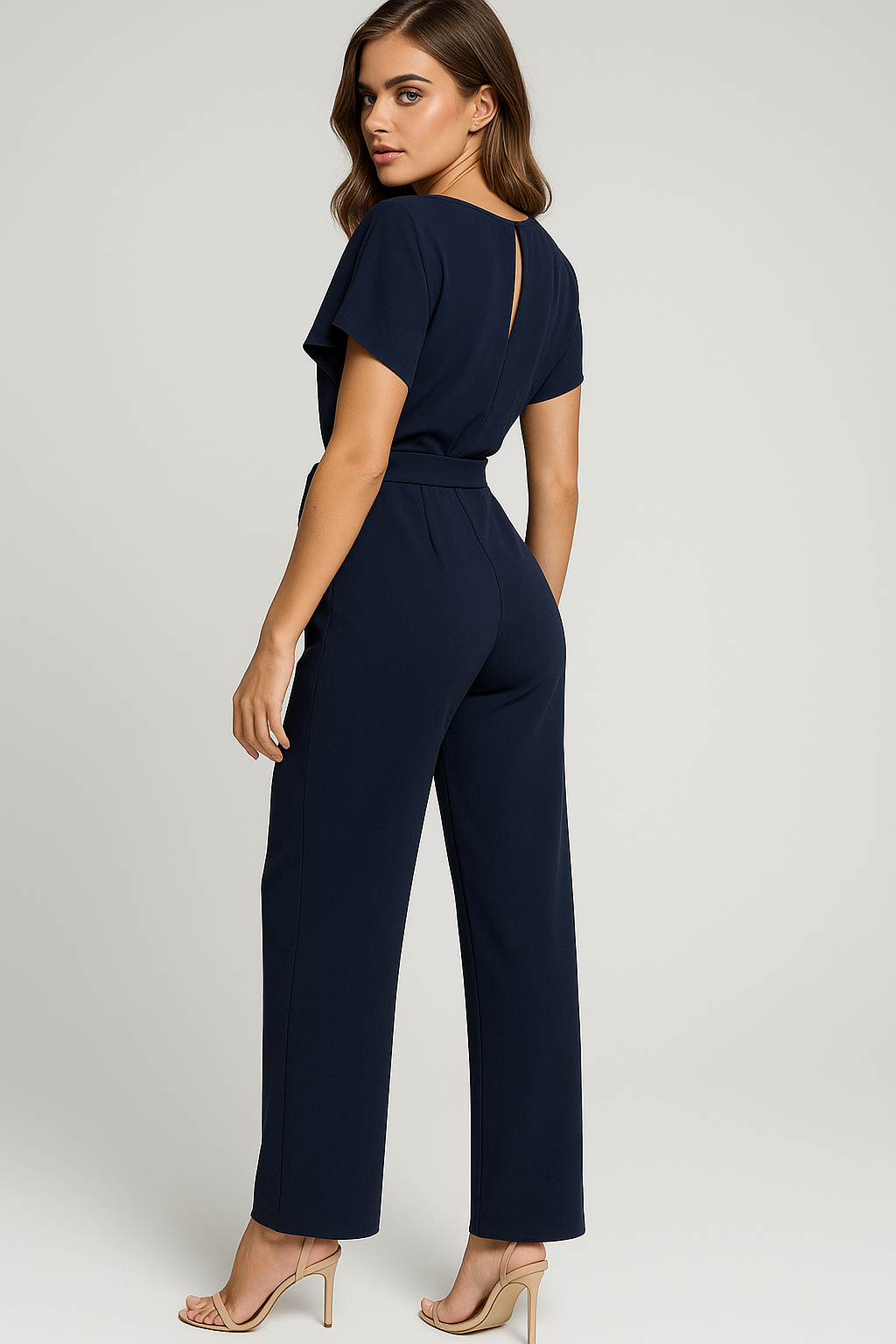 Wolff | Tuta elegante da donna con pantalone aderente e maniche fluide - - simple-and-stylish-jumpsuit-ai - Concept Palermo