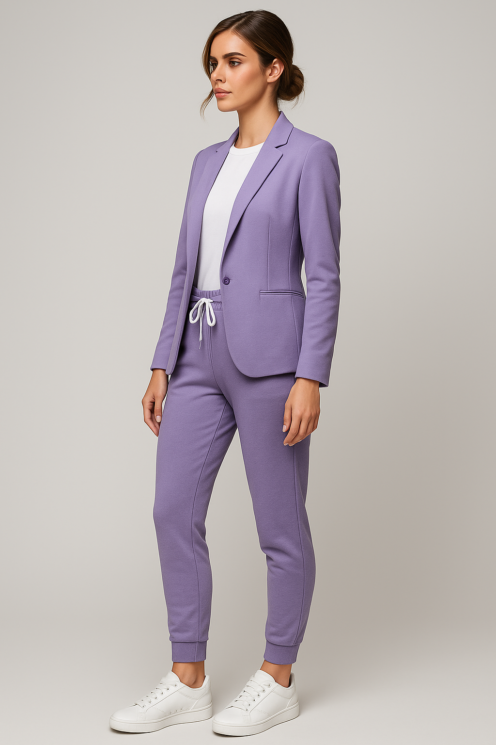 Amelie | Set da donna blazer con pantaloni jogger - - fashion Pants women set blazer women - Concept Palermo