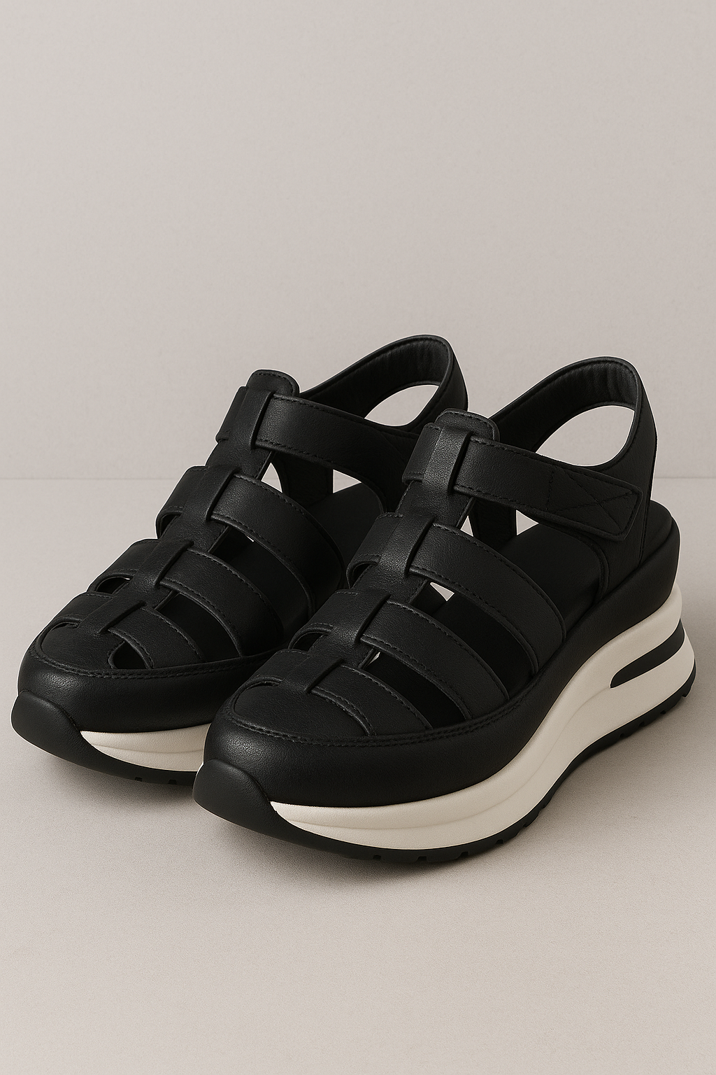 Kimberly | Sandali Donna Comodi Antiscivolo Estivi - Nero N - accessori moda estiva calzature traspiranti footwear estivo moda estiva sandali antiscivolo sandali comodi donna sandali eleganti sandali estivi sandali versatili suola ergonomica - Concept Palermo