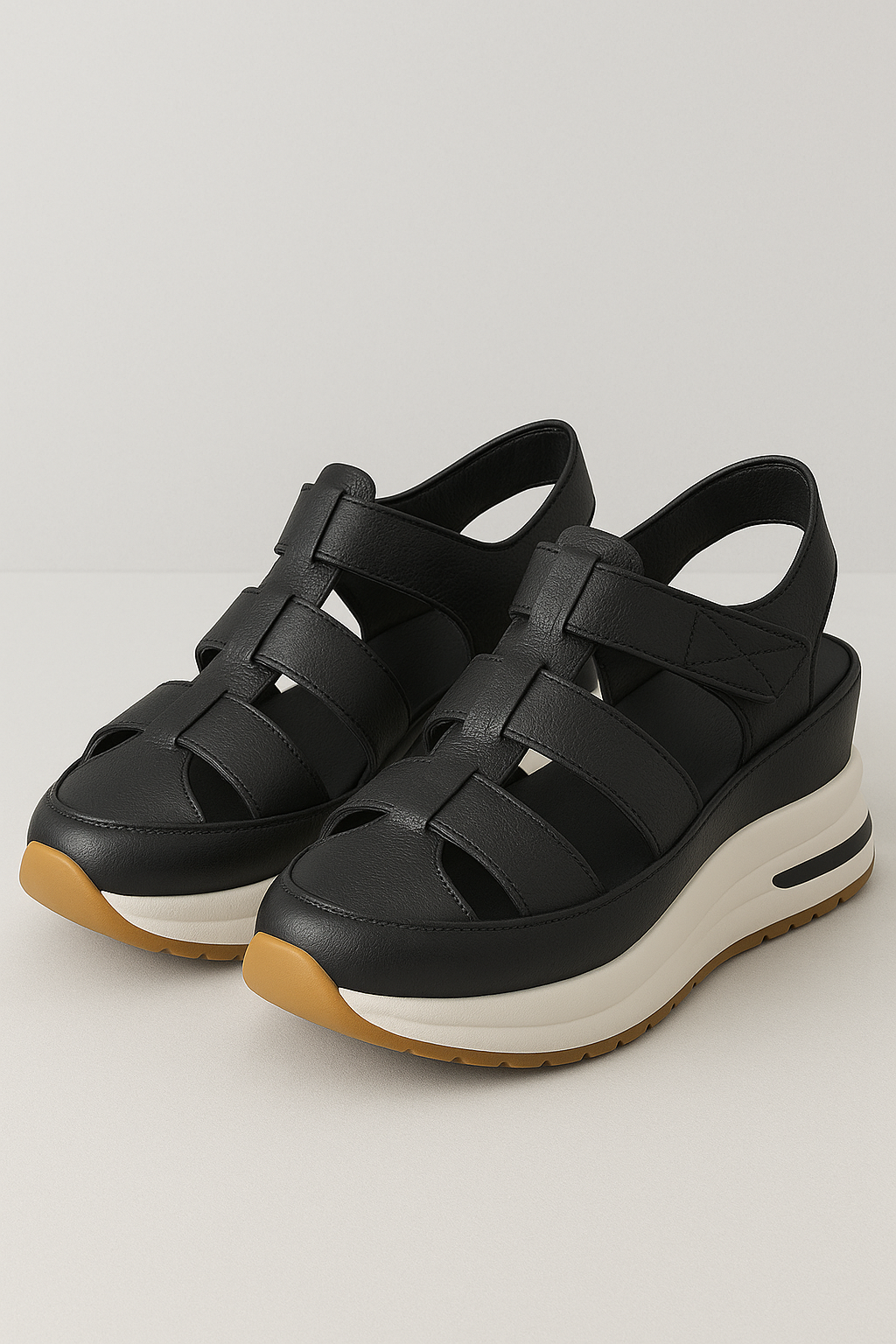 Kimberly | Sandali Donna Comodi Antiscivolo Estivi - Nero M - accessori moda estiva calzature traspiranti footwear estivo moda estiva sandali antiscivolo sandali comodi donna sandali eleganti sandali estivi sandali versatili suola ergonomica - Concept Palermo