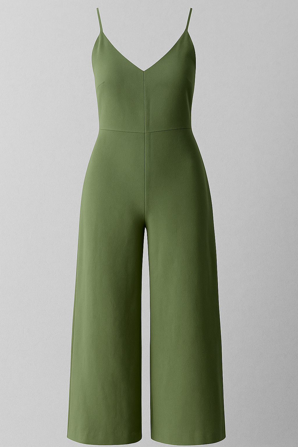 Maribel | Tuta Elegante Donna Senza Maniche - Verde - abito estivo completo elegante moda donna outfit versatile tuta casual tuta con zip tuta elegante tuta in poliestere tuta per eventi vestito senza maniche - Concept Palermo