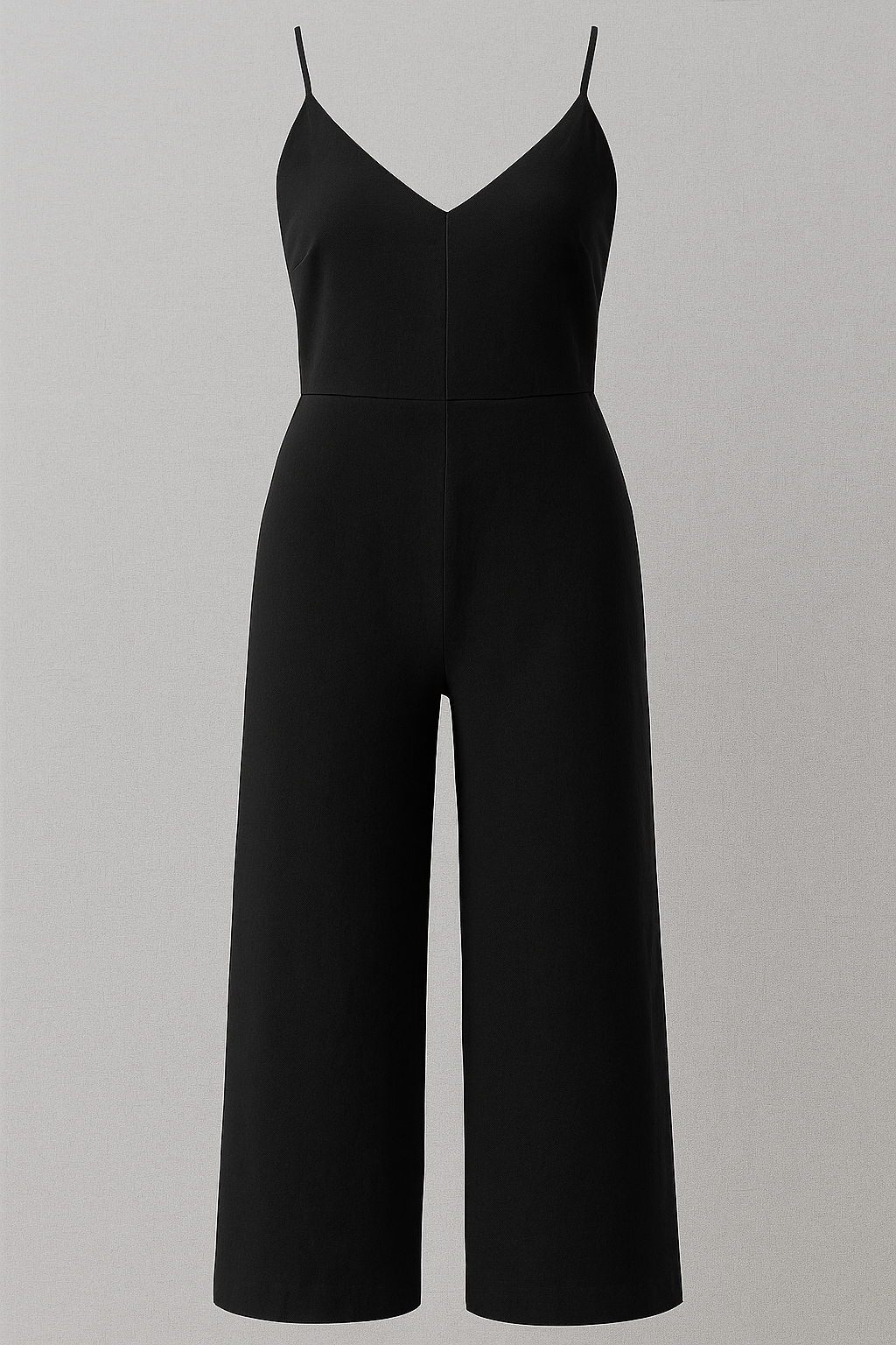 Maribel | Tuta Elegante Donna Senza Maniche - Nero - abito estivo completo elegante moda donna outfit versatile tuta casual tuta con zip tuta elegante tuta in poliestere tuta per eventi vestito senza maniche - Concept Palermo
