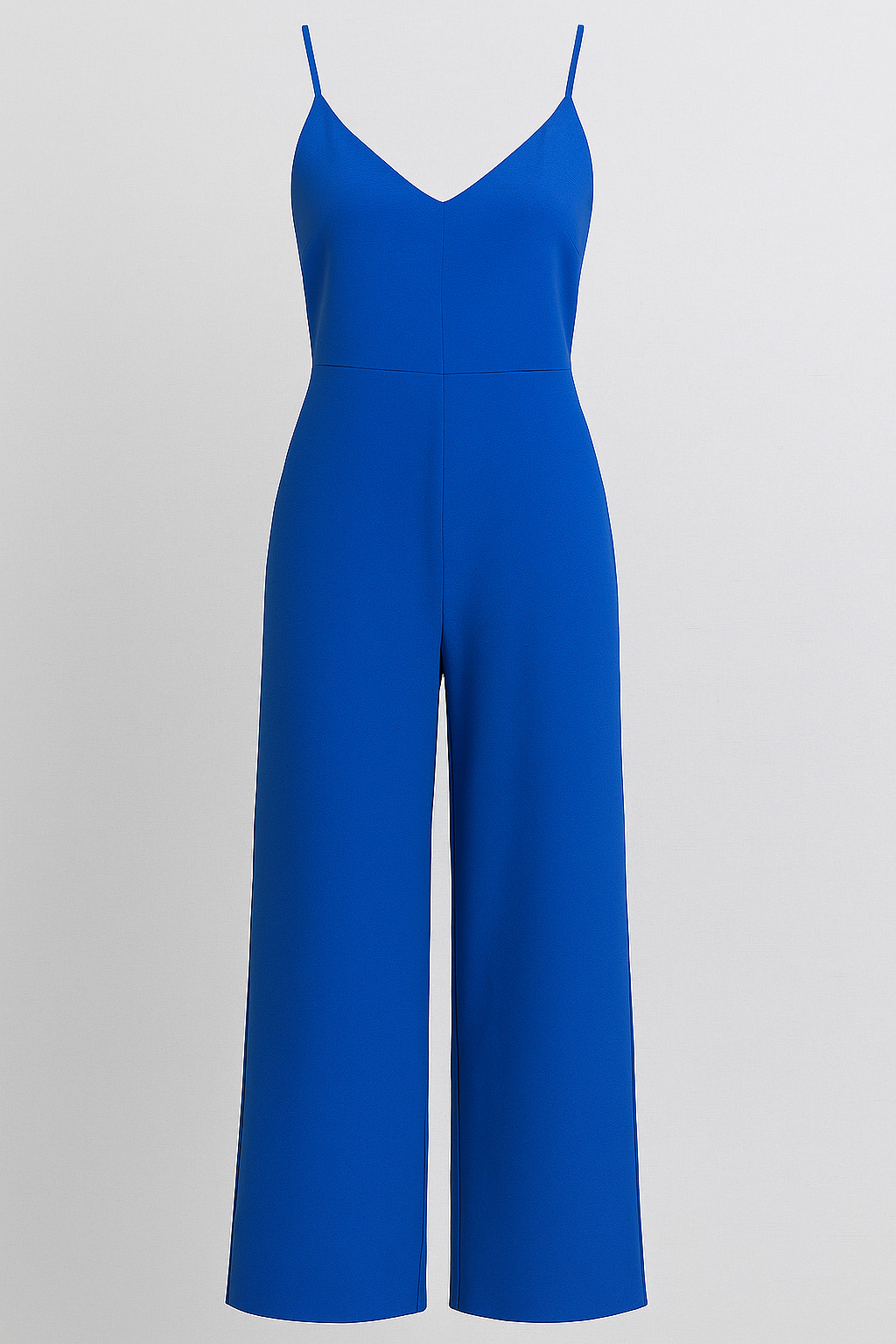 Maribel | Tuta Elegante Donna Senza Maniche - Blu - abito estivo completo elegante moda donna outfit versatile tuta casual tuta con zip tuta elegante tuta in poliestere tuta per eventi vestito senza maniche - Concept Palermo