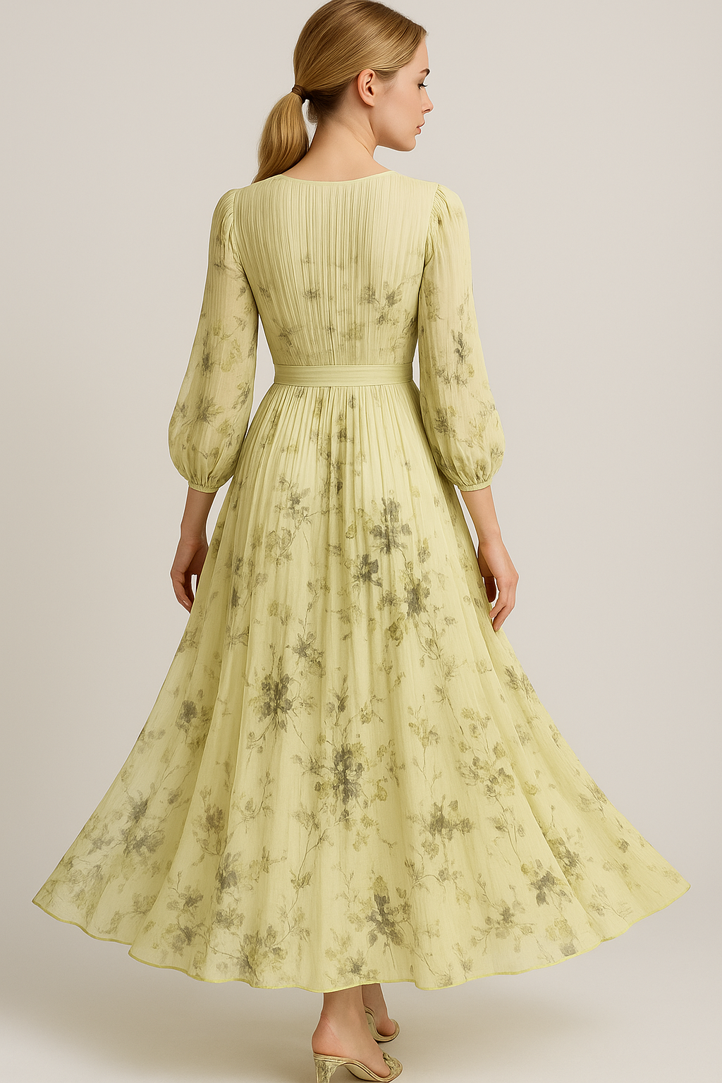 Amanda | Abito Da Donna Elegante Maxi Leggero - - abbigliamento estivo abito da donna abito elegante abito estivo abito senza maniche design versatile maxi abito leggero moda estiva tessuto traspirante vestito estivo - Concept Palermo