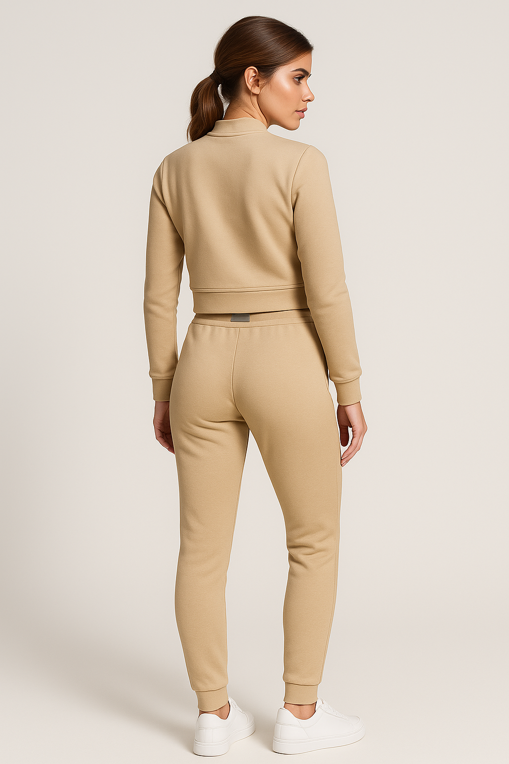Visilisa | Completo sportivo da donna per tempo libero con giacca a zip e pantaloni jogger - - - Concept Palermo