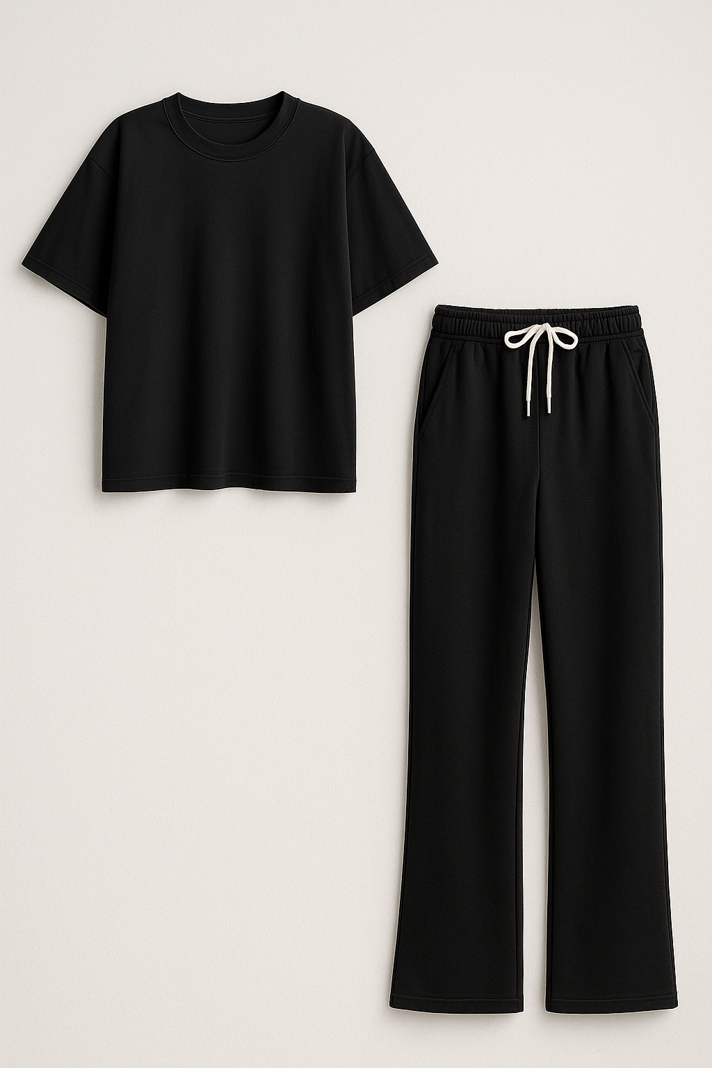 Leonie | Set di lounge confortevole per donne - Nero - Clothes women - Concept Palermo