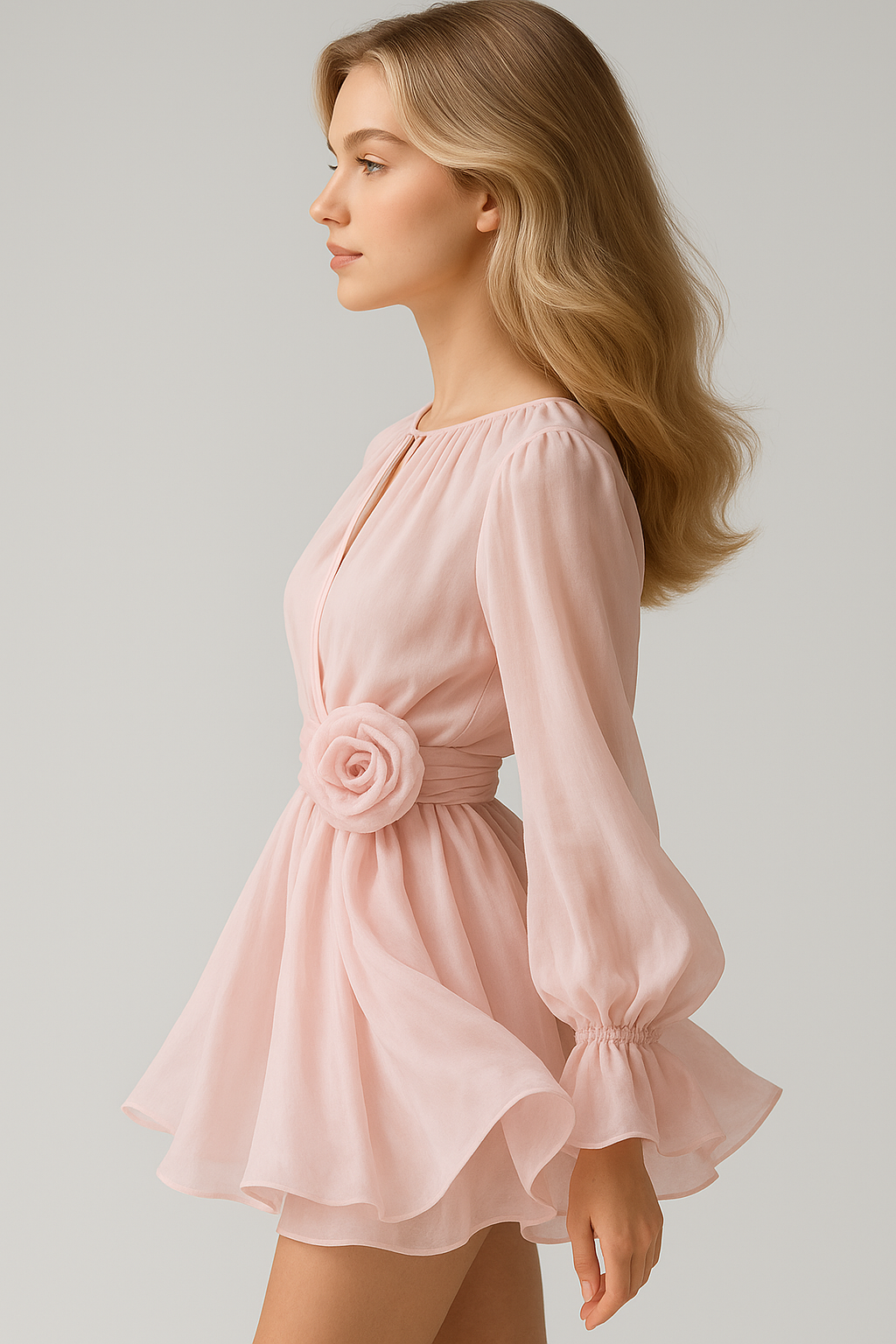 Esther | Abito Estivo Donna Corto Romantico - - abbigliamento casual abito estivo abito traspirante dettagli romantici eleganza estiva fashion femminile look da sera moda estiva sukienka romantica vestito corto - Concept Palermo
