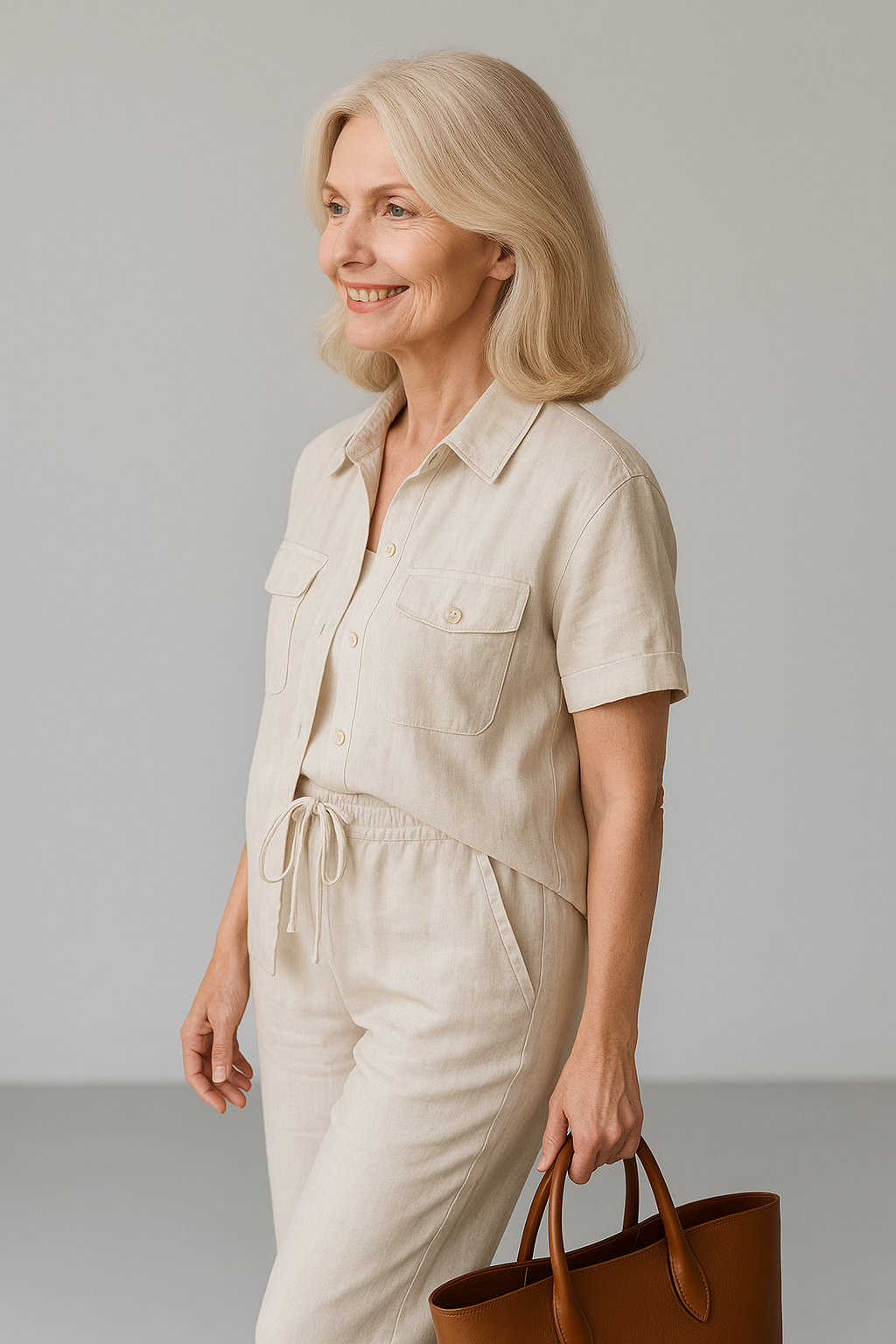 Cora | Completo Donna Elegante Estivo in Cotone - - abbigliamento comodo abbigliamento donna colori estivi complete a due pezzi completo estivo donna completo in cotone moda estiva outfit estivo stile e comfort taglie disponibili - Concept Palermo