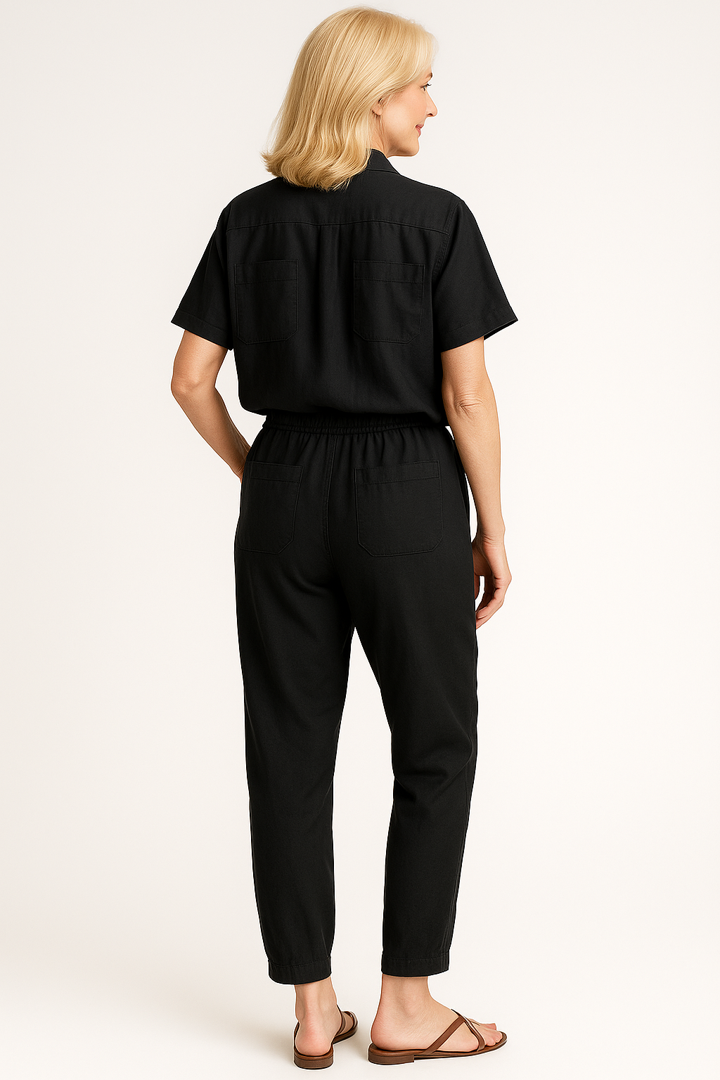 Cora | Completo Donna Elegante Estivo in Cotone - - abbigliamento comodo abbigliamento donna colori estivi complete a due pezzi completo estivo donna completo in cotone moda estiva outfit estivo stile e comfort taglie disponibili - Concept Palermo