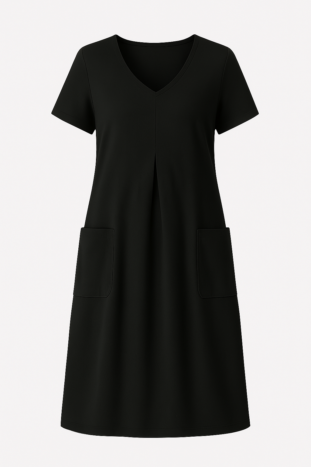 Eulalia | Abito Casual Elegante in Maglia - Nero - dress gmc120325 win070325 WOMEN - Concept Palermo