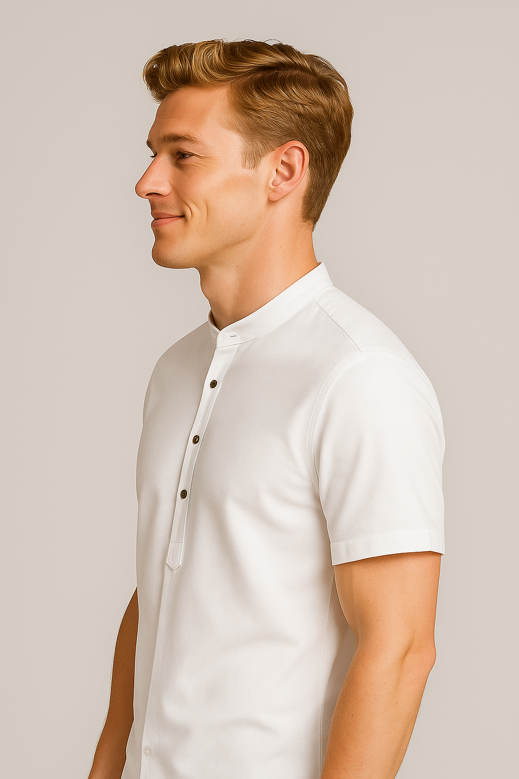 Mason | Camicia in lino leggera da uomo a maniche corte - - Shirts Shirts heren Shirts men - Concept Palermo