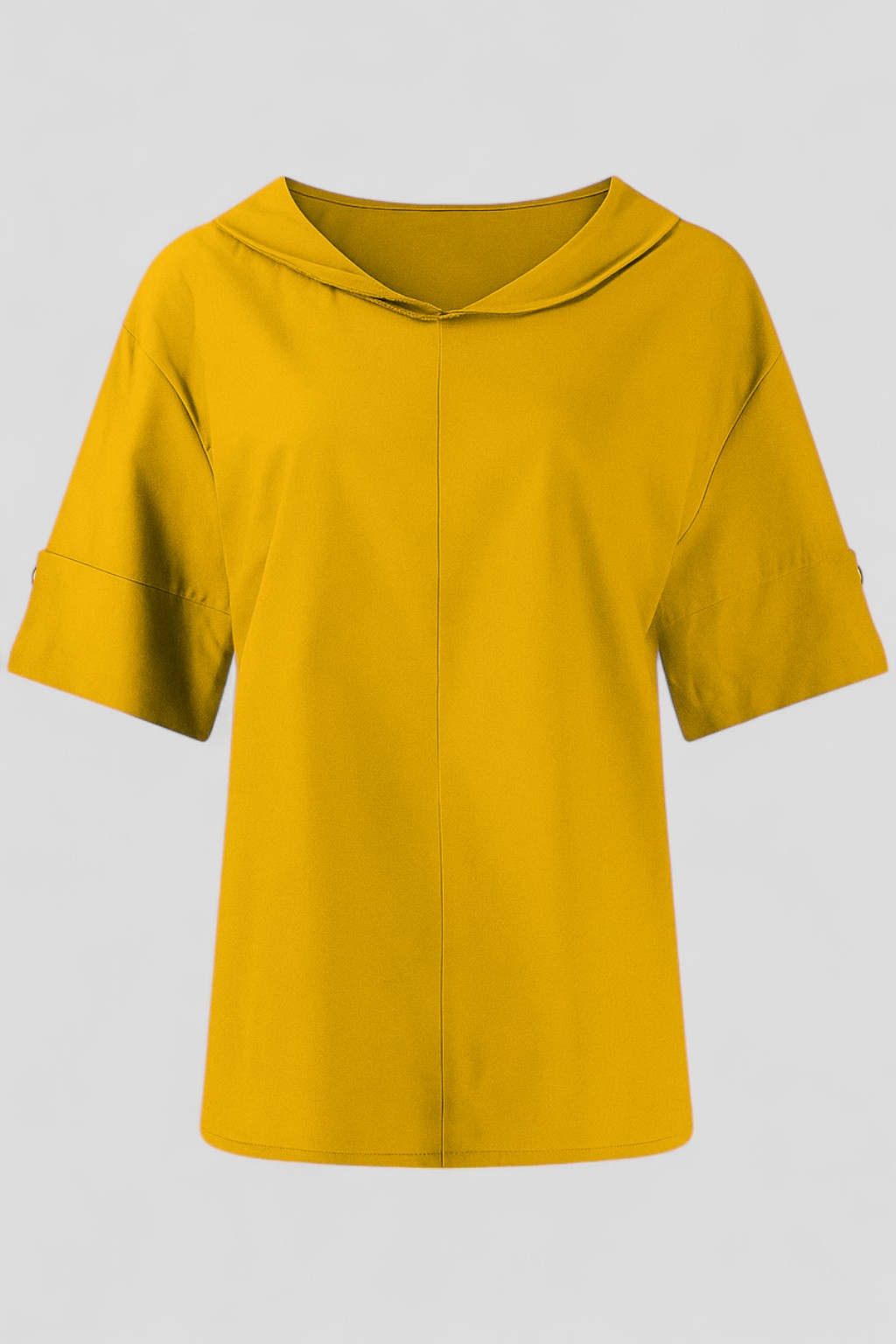 Gema | Blusa Donna Elegante in Lino Leggera - Giallo - abbigliamento casual blusa ampia blusa donna estiva blusa in lino maglia traspirante moda donna outfit versatile style chic tessuto naturale top leggero - Concept Palermo
