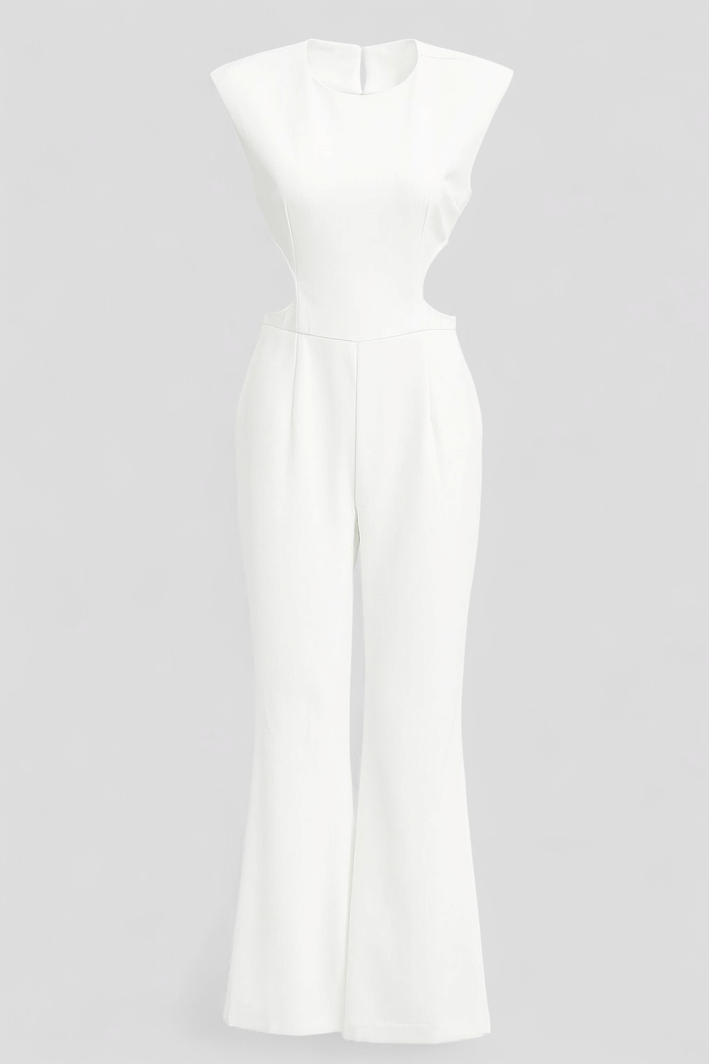 Vanna | Tuta Donna Completa Elegante e Versatile - Bianco - abbigliamento per eventi abbigliamento sensuale moda donna stile moderno tuta casual tuta elegante tuta femminile tuta in poliestere tuta versatile vestibilità comoda - Concept Palermo