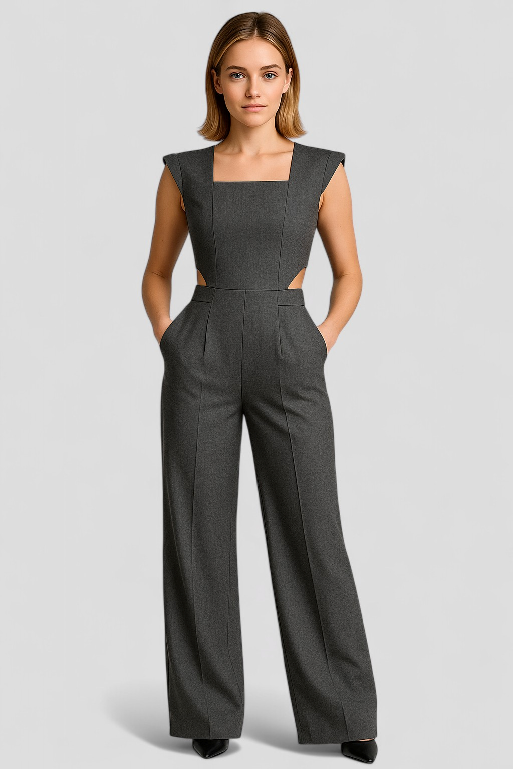 Vanna | Tuta Donna Completa Elegante e Versatile - - abbigliamento per eventi abbigliamento sensuale moda donna stile moderno tuta casual tuta elegante tuta femminile tuta in poliestere tuta versatile vestibilità comoda - Concept Palermo