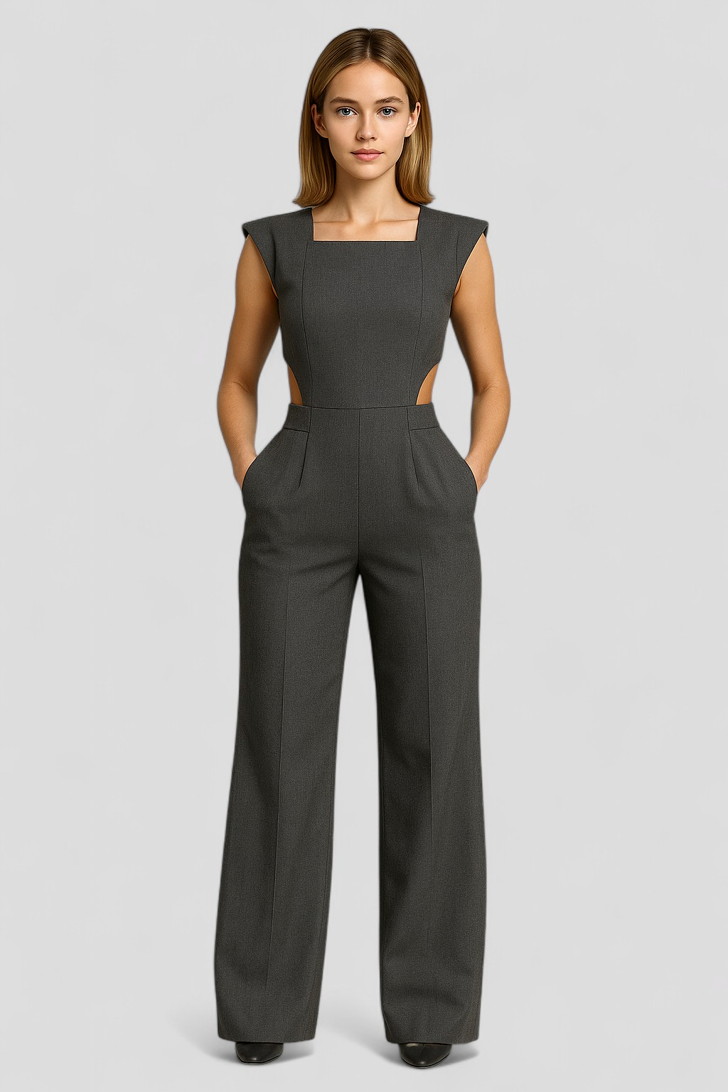 Vanna | Tuta Donna Completa Elegante e Versatile - - abbigliamento per eventi abbigliamento sensuale moda donna stile moderno tuta casual tuta elegante tuta femminile tuta in poliestere tuta versatile vestibilità comoda - Concept Palermo