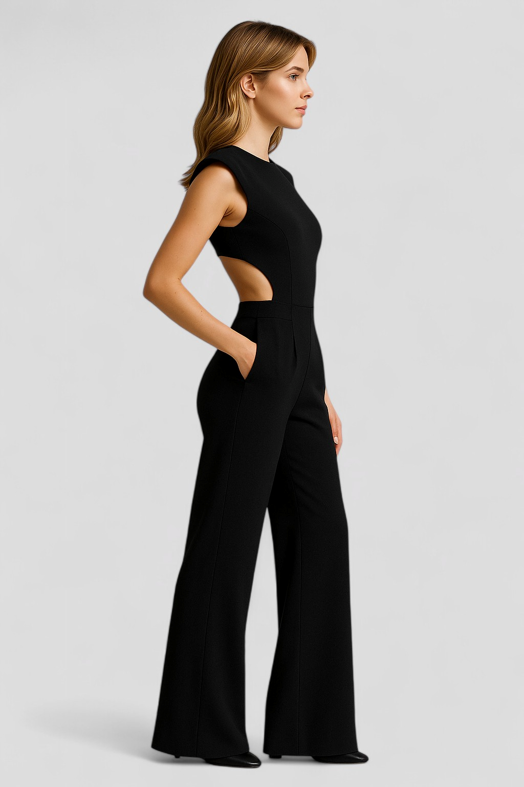 Vanna | Tuta Donna Completa Elegante e Versatile - - abbigliamento per eventi abbigliamento sensuale moda donna stile moderno tuta casual tuta elegante tuta femminile tuta in poliestere tuta versatile vestibilità comoda - Concept Palermo
