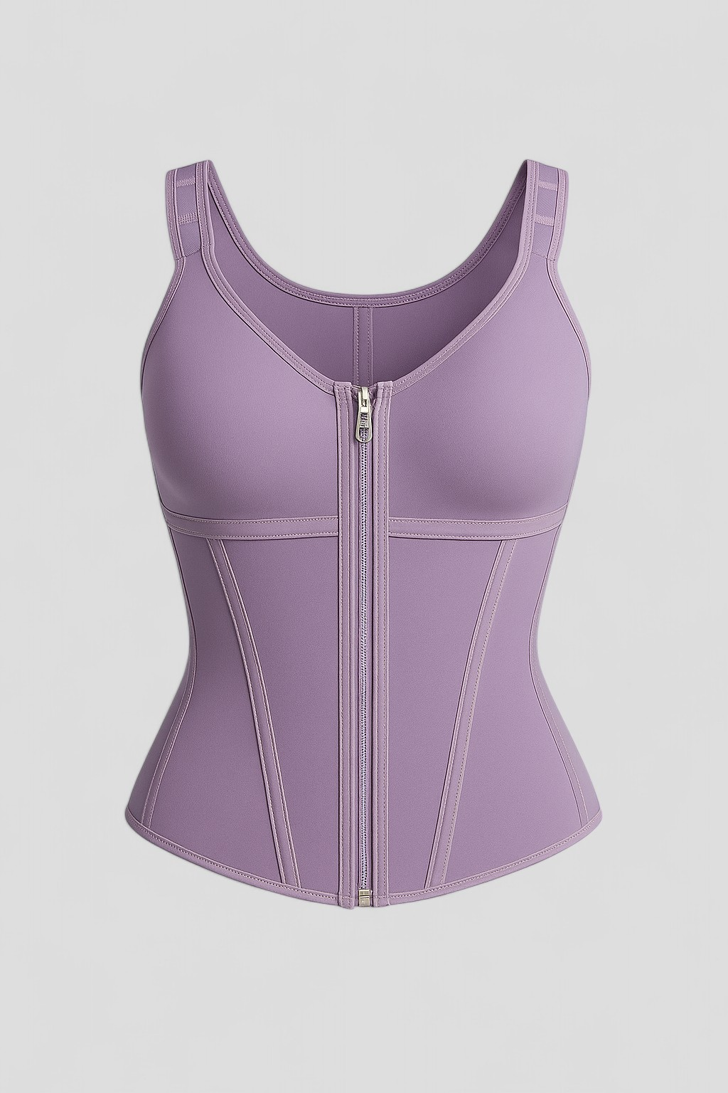 Elda | Corsetto Modellante per Donna - Porpora - abbigliamento modellante abbigliamento per occasioni speciali corsetto in tessuto elastico corsetto modellante corsetto per la silhouette corsetto sexy effetto clessidra perdita di grasso addominale supporto per la schiena taglie S M L XL - Concept Palermo