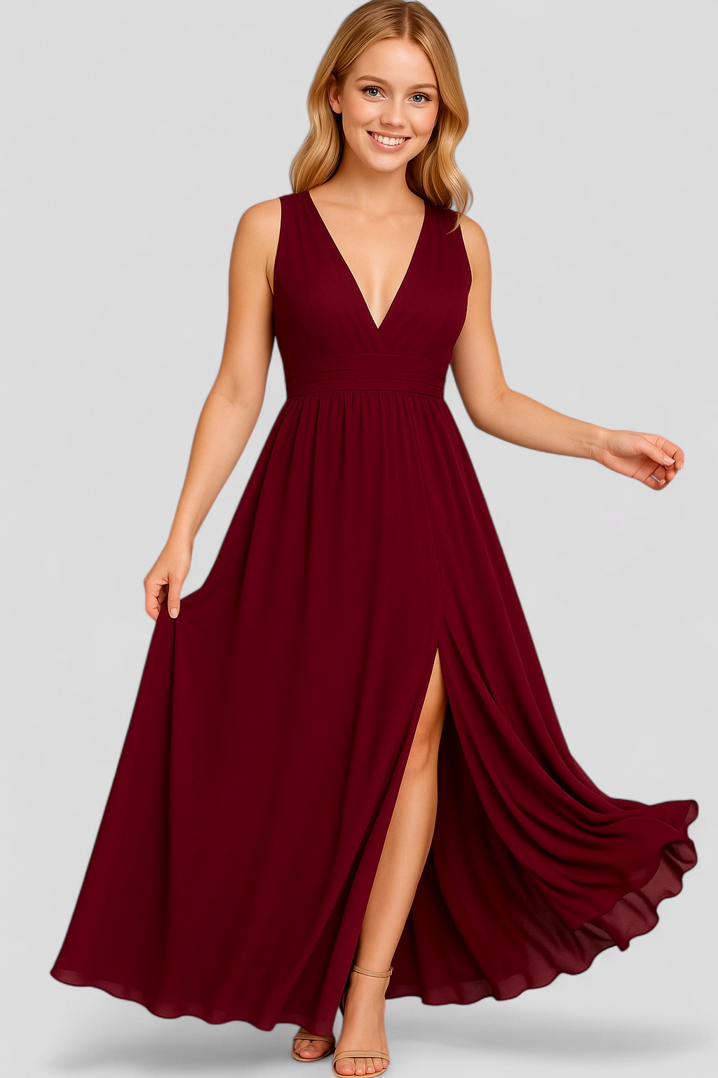 Adelina | Abito Elegante per Donna - - abbigliamento di alta qualità abbigliamento formale abiti eleganti abito da sera abito lungo moda donna rochie da cerimonia stile e comfort vestiti per eventi speciali vestito sofisticato - Concept Palermo