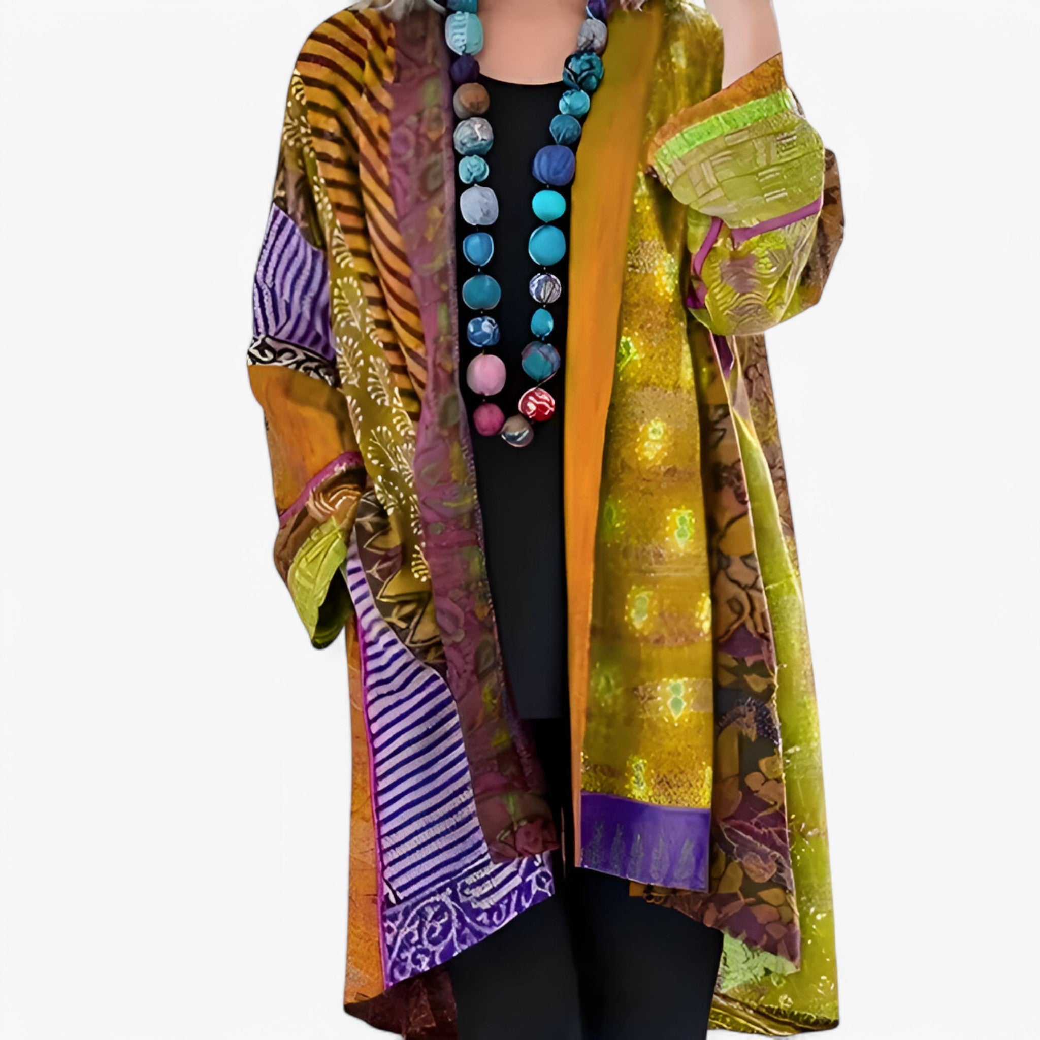 Ava | Cardigan - Elegante e confortevole - Giallo - DE-V1-1310 - Concept Palermo