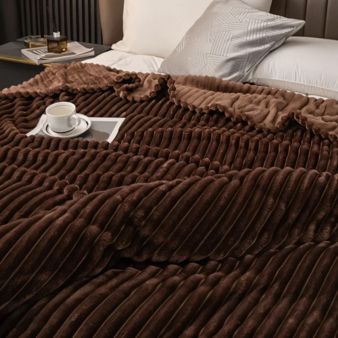 Sam | Plaid Caldo - Marrone scuro - P209 - Concept Palermo