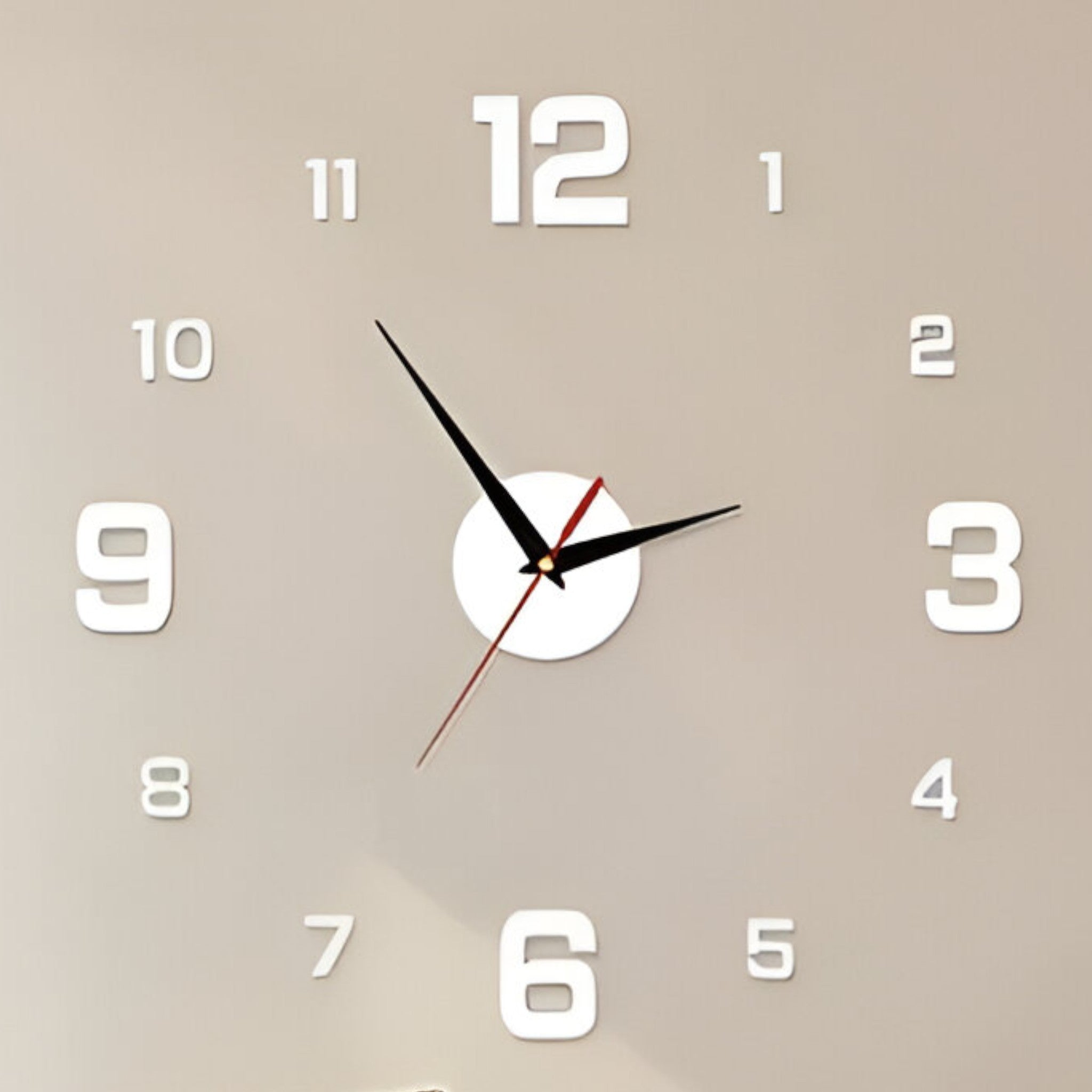 Eugen | Orologio da parete per soggiorno - Bianco - P358 wall clock - Concept Palermo