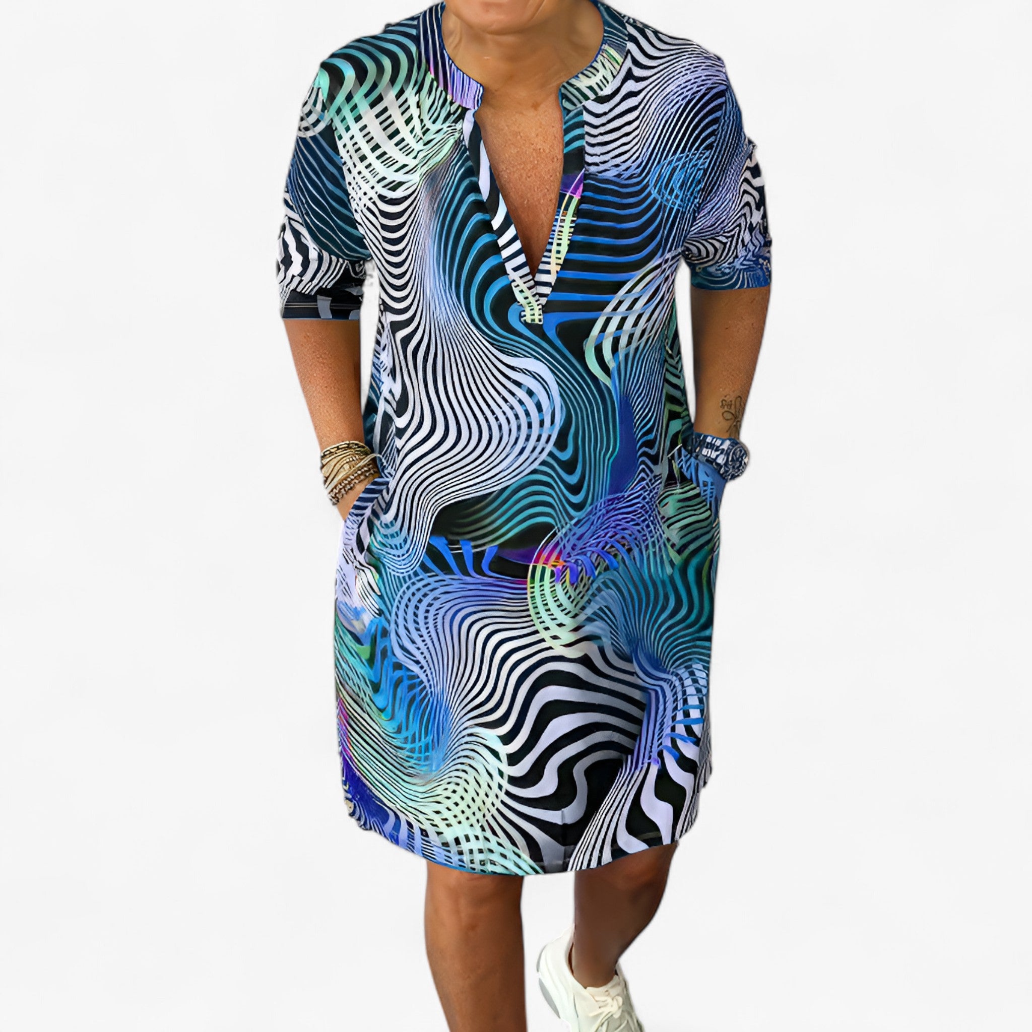 Katherine | Abito Donna con scollo a V elastico