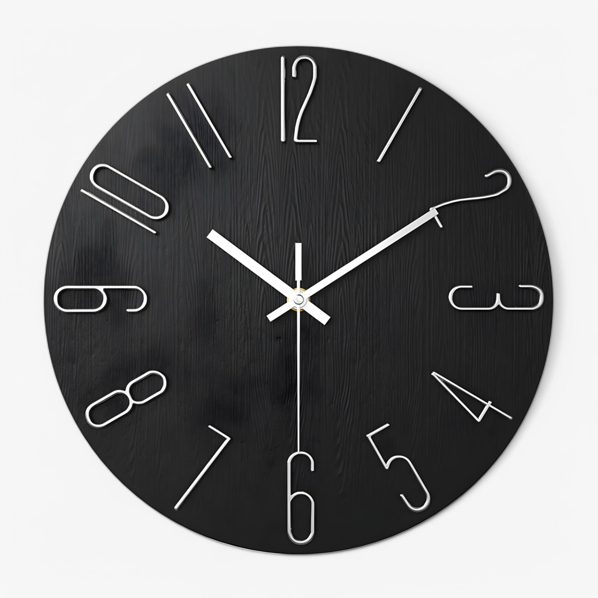 Garry | Orologio da Parete Moderno - Nero - P254 - Concept Palermo
