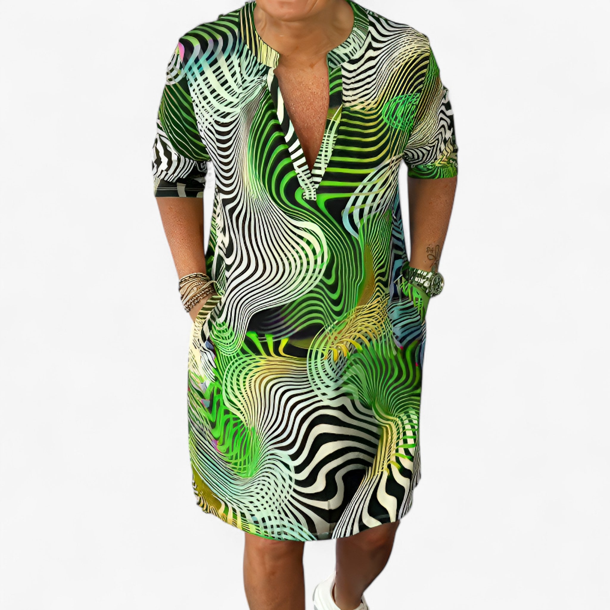 Katherine | Abito Donna con scollo a V elastico