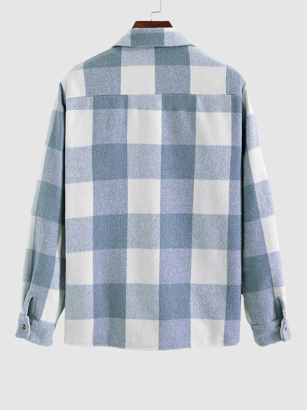 Lukas® | Camicia casual a quadri da uomo - - longsleeves male men's polo men's top - Concept Palermo