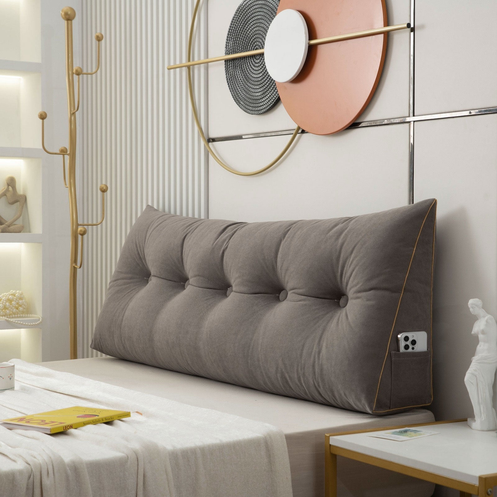 Luxe Chic™ – Cuscino Ergonomico per Parrucche per il Massimo Comfort - Carbone - GIRAFFLYSTICKY - Concept Palermo