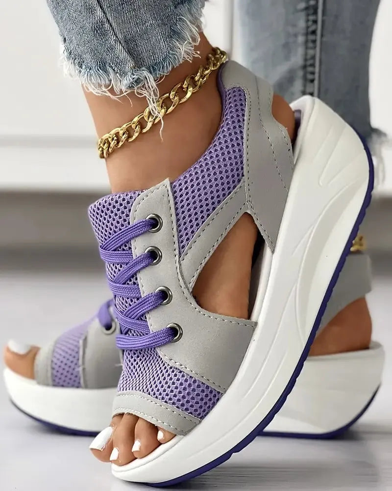 Elin | Sneakers da donna comode - Scarpe perfette per giorni stylish e confortevoli - Violetto - shoes for women sneakers - Concept Palermo