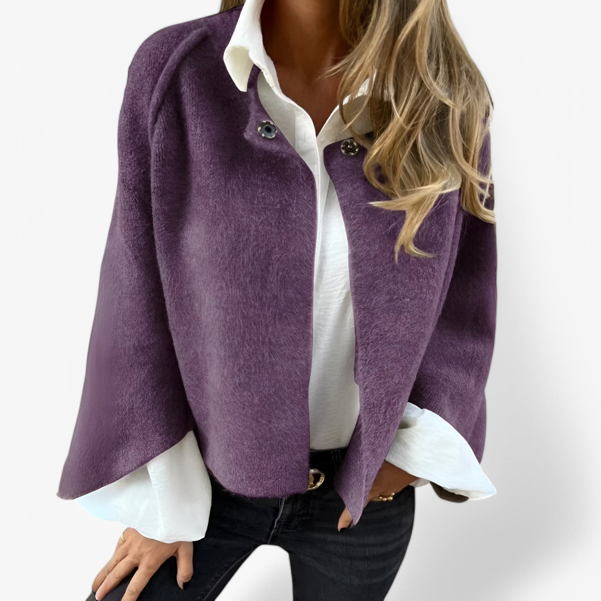 Sophia | Giacca in cashmere - Morbida ed elegante - - coat coats comfy jacket Fashion jacket jacket Jackets ladies_jackets_cardigan new woman women women jackets women's coat Women's Jacket Women's Jackets - Concept Palermo