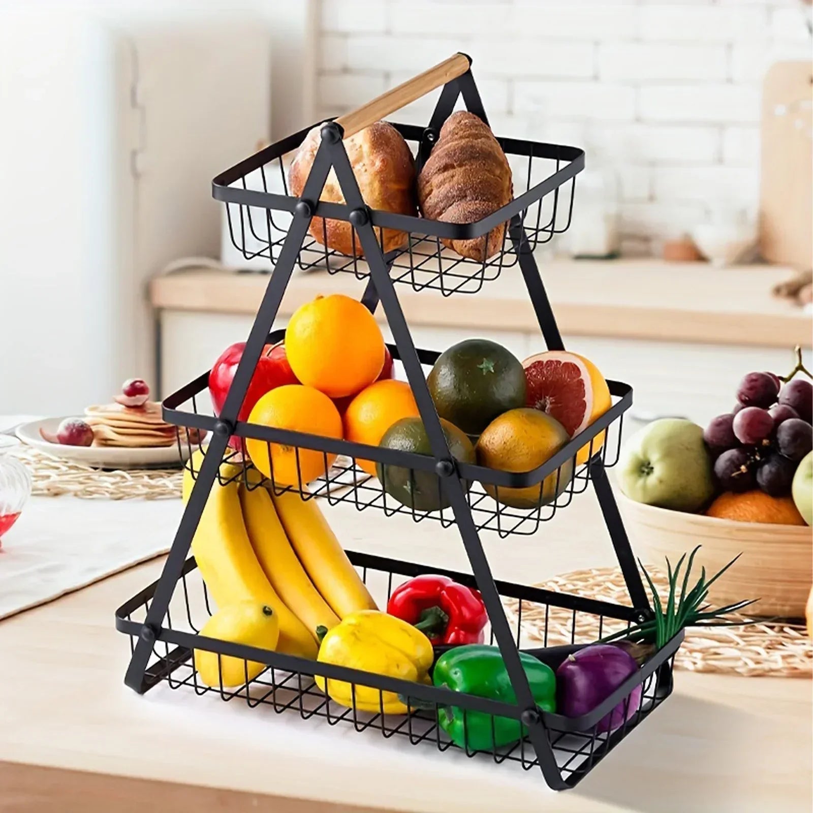 FruitCascade - Cesto di frutta a 3 strati - - home - Concept Palermo