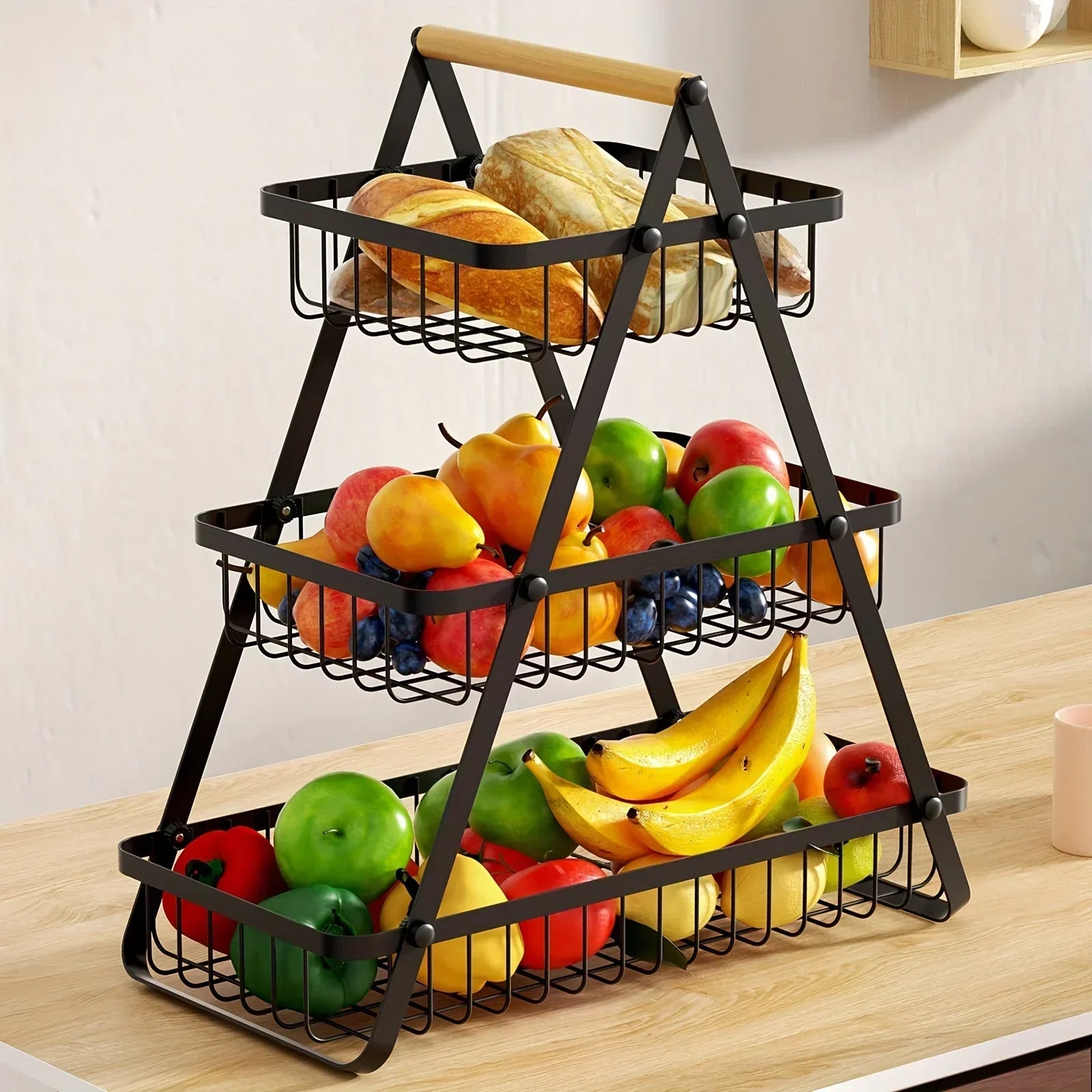 FruitCascade - Cesto di frutta a 3 strati - - home - Concept Palermo