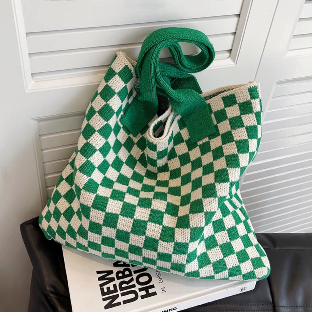 KnitTote - Borsa da trasporto all'uncinetto - - bags tote bag women bags Women's handbags - Concept Palermo