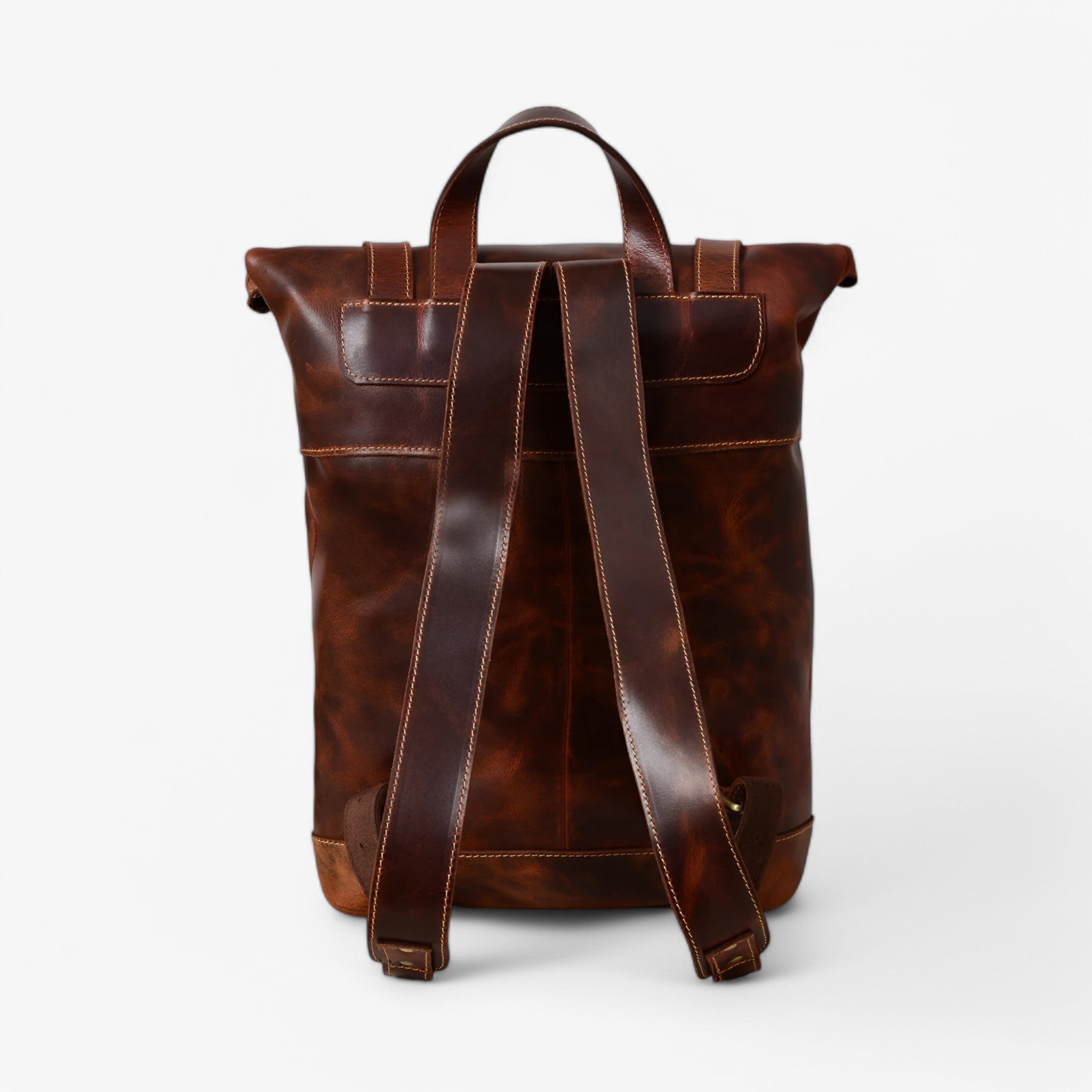 Zaino Roll-Top marrone Saddleback - - - Concept Palermo