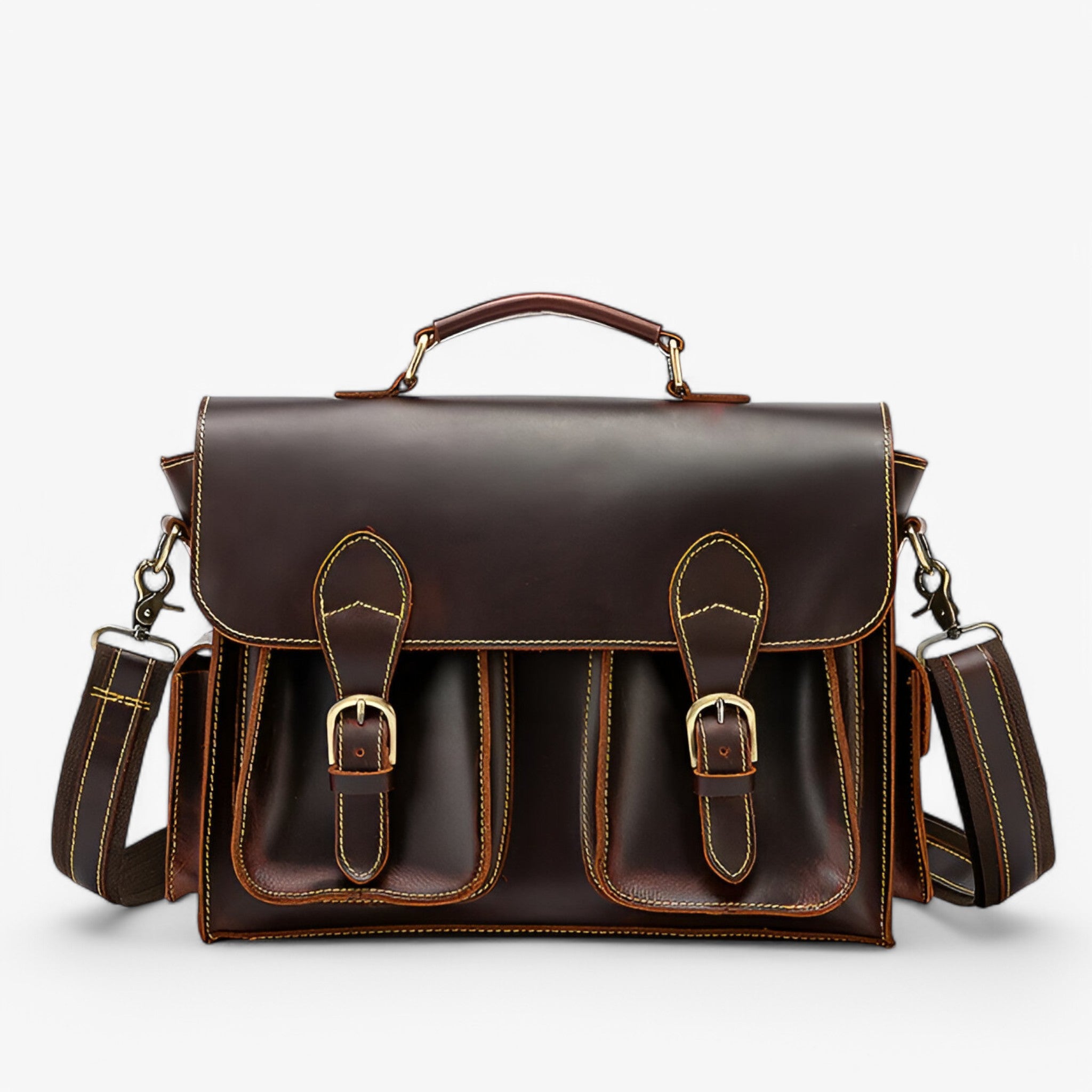 Felix | Valigetta in Pelle Retrò - Marrone - - Concept Palermo