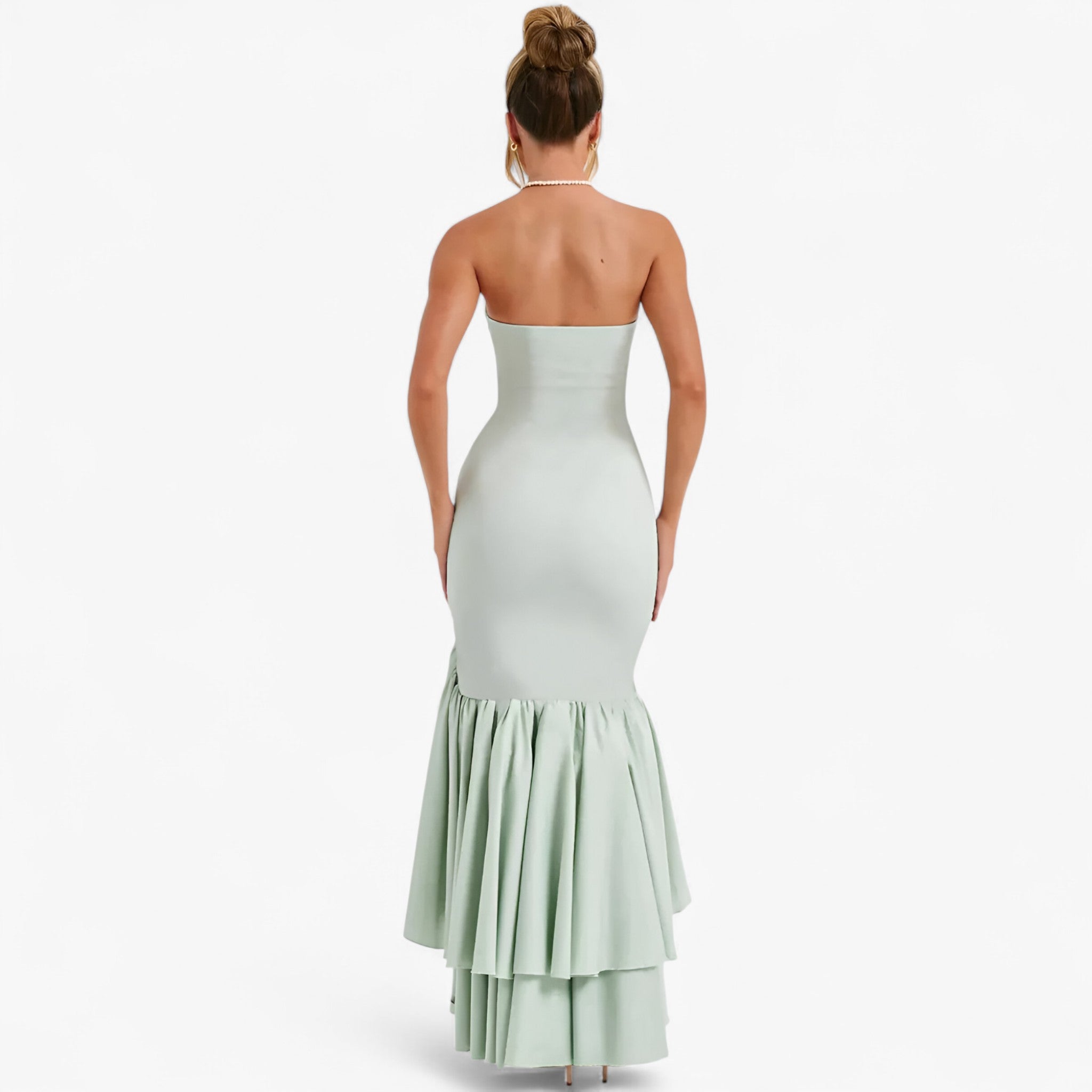 Sofia | Abito senza maniche con volant – Look chic e sicuro di sé - - ALL PRODUCTS EXPORT UAE ALLPRODUCTSOKENDO Backless Dresses Bodycon Dresses bride-to-be Dresses dresses purple dot bundle evening-wear Going Out Dresses goingoutoutfits High Summer maternity Maxi Dresses new holiday dresses Ruched Dresses Student Discount Vacation Dresses Vacay Capsule White White & Black Dresses White Dresses - Concept Palermo