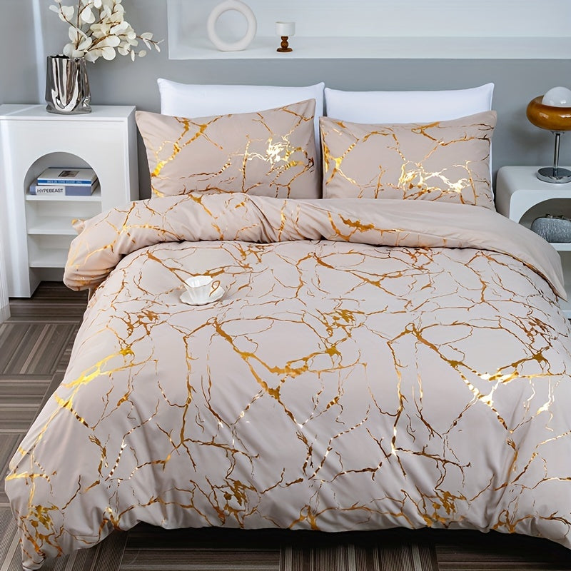 DreamScape™ | Set di lenzuola in raso di lusso - Beige - bedsheets Home - Concept Palermo