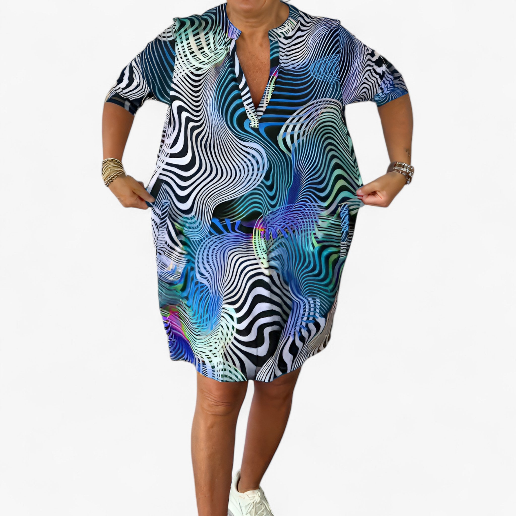 Katherine | Abito Donna con scollo a V elastico