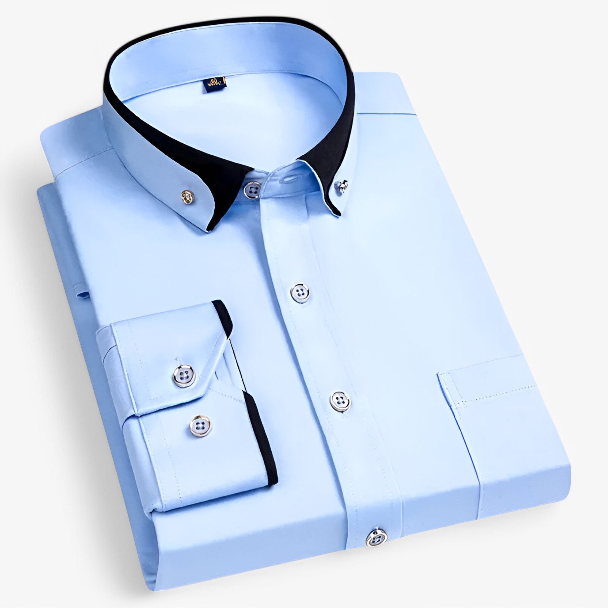 Luke | Camicia formale - Elegante e confortevole - Blu cielo - Ny Nye Ankomster Udsalg - Concept Palermo
