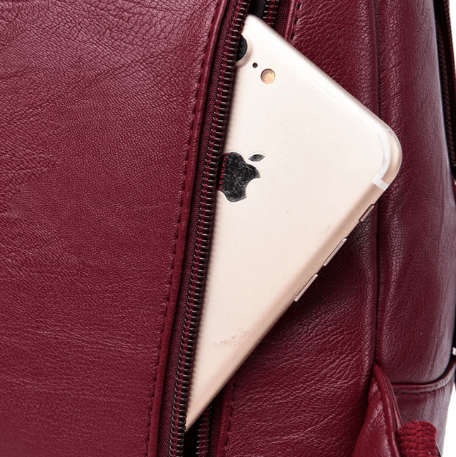 Veala | Zaino in pelle elegante e chic - - Backpacks women's backpack - Concept Palermo