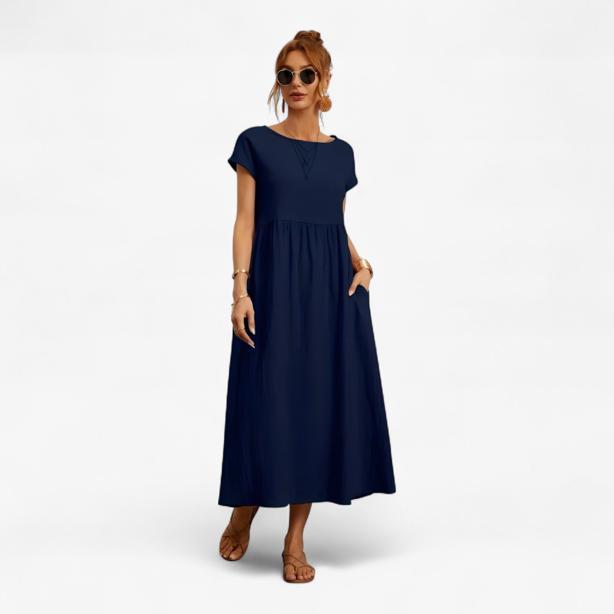 Zirie | Abito Elegante - Blu marino - - Concept Palermo