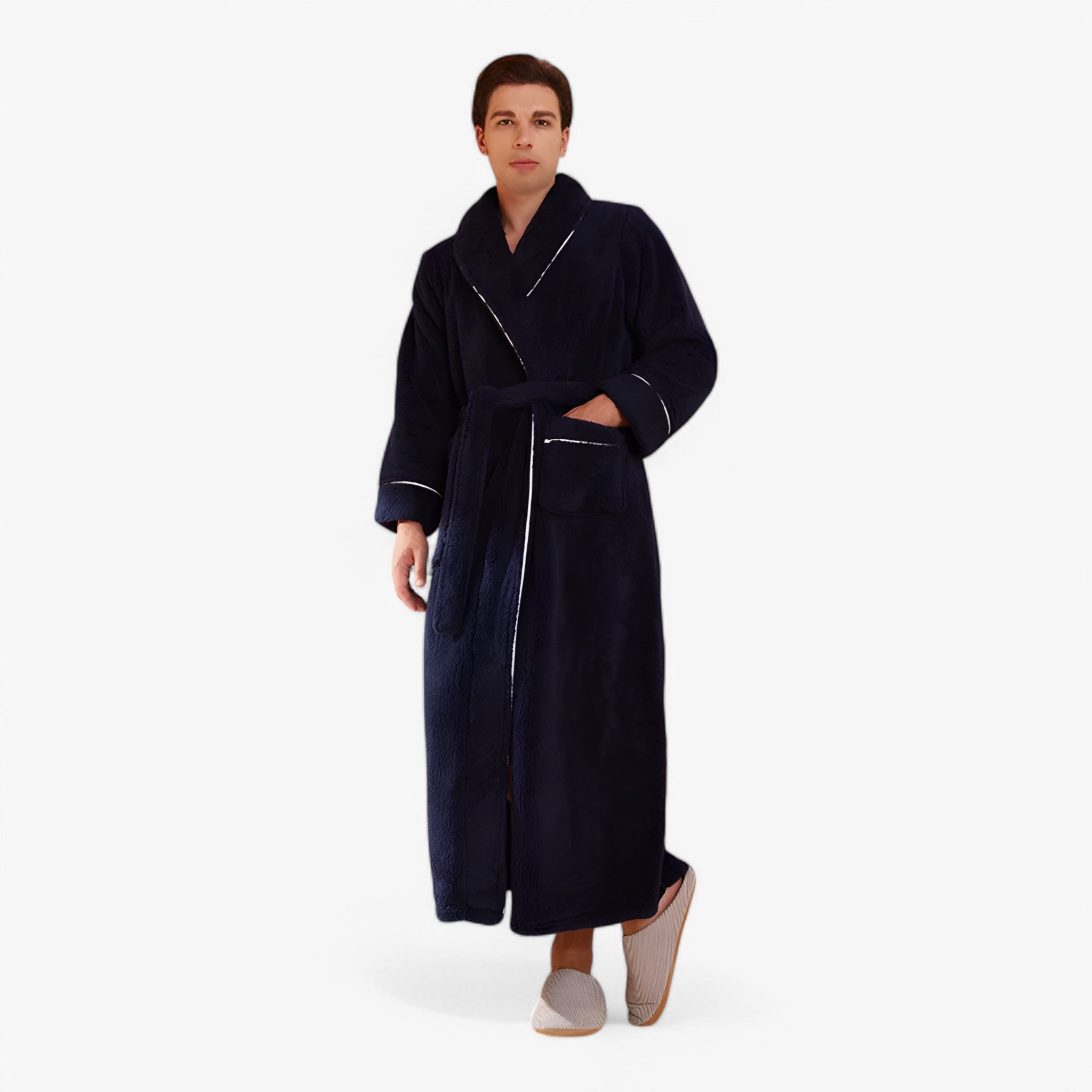 Jessy | Accappatoio - Uomo blu navy - Home Decor - Concept Palermo