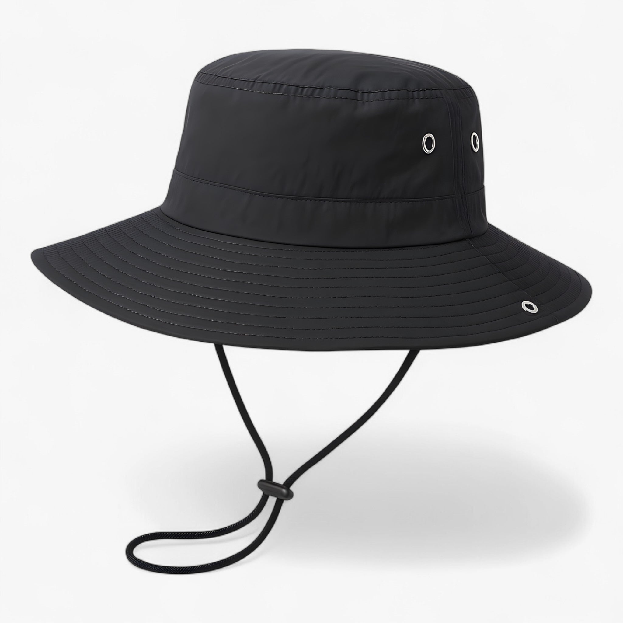 Gerald | Cappello da Sole Uomo a Tesa Larga - Nero - - Concept Palermo