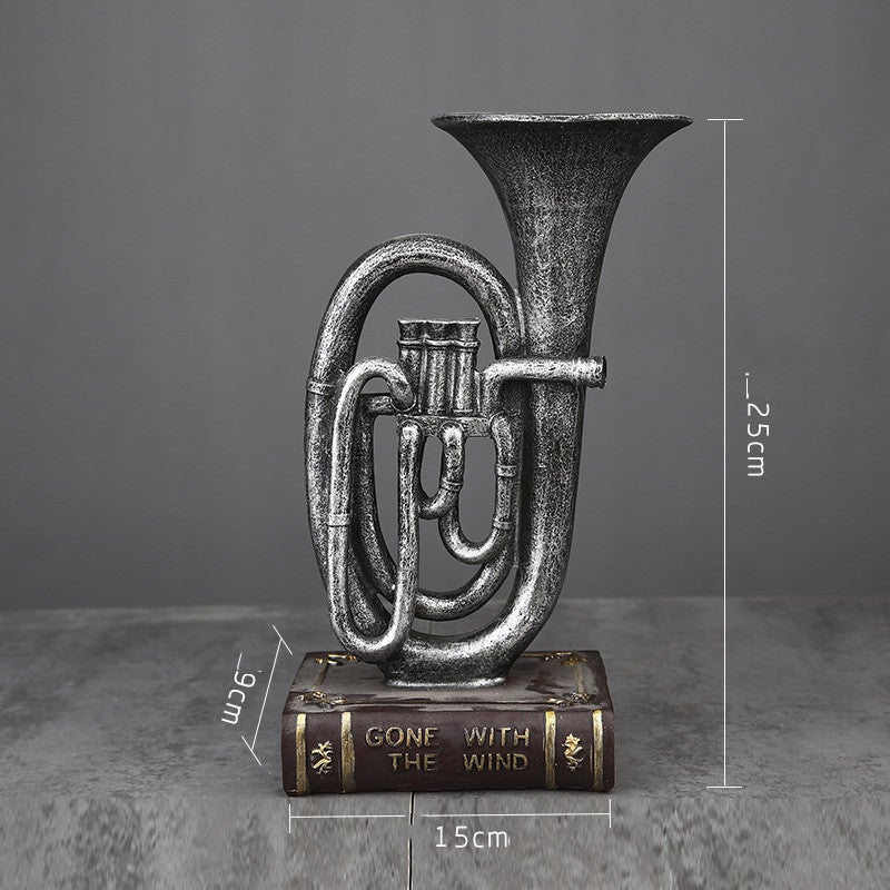 I musicisti di Handmade Music Sides hanno messo insieme la loro band - Tuba - Decor figurines home decor - Concept Palermo