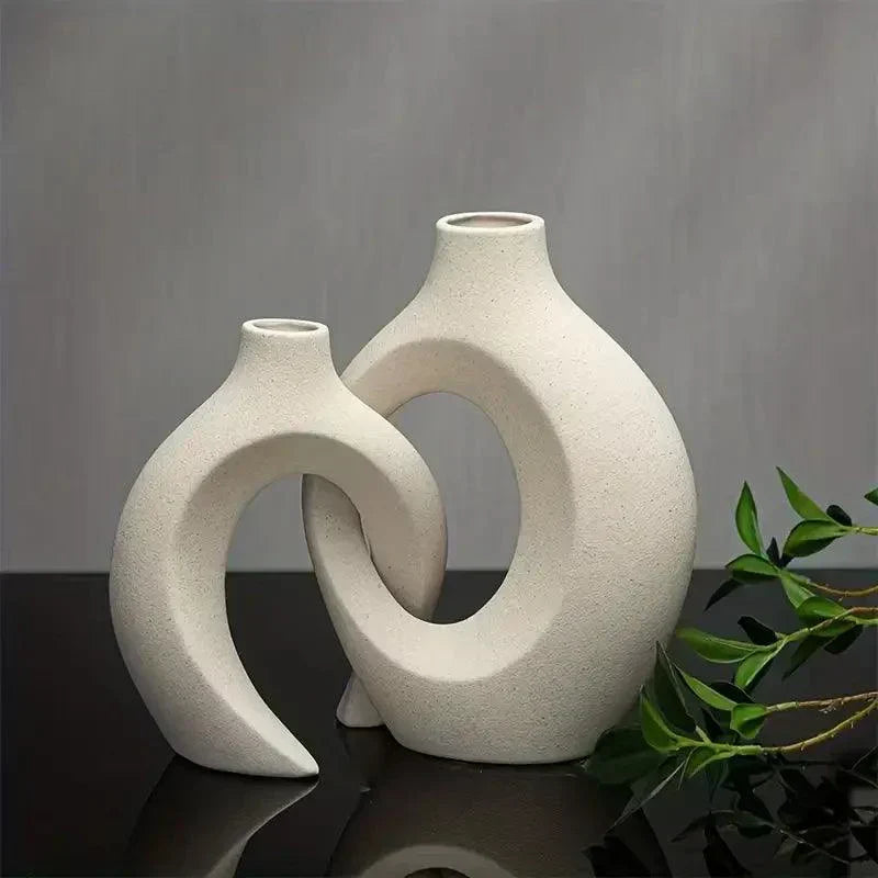 Selezione di vasi Japandi | Vasi trendy ed eleganti per arredamenti moderni - - Bathroom Ceramics Decor Kitchen Vases - Concept Palermo
